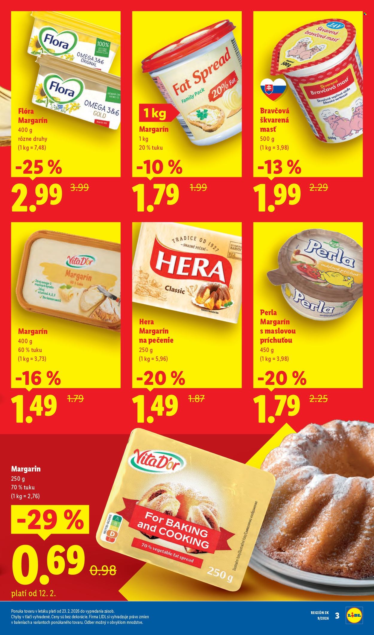 Leták Lidl - 26.2.2026 - 1.3.2026. Strana 3