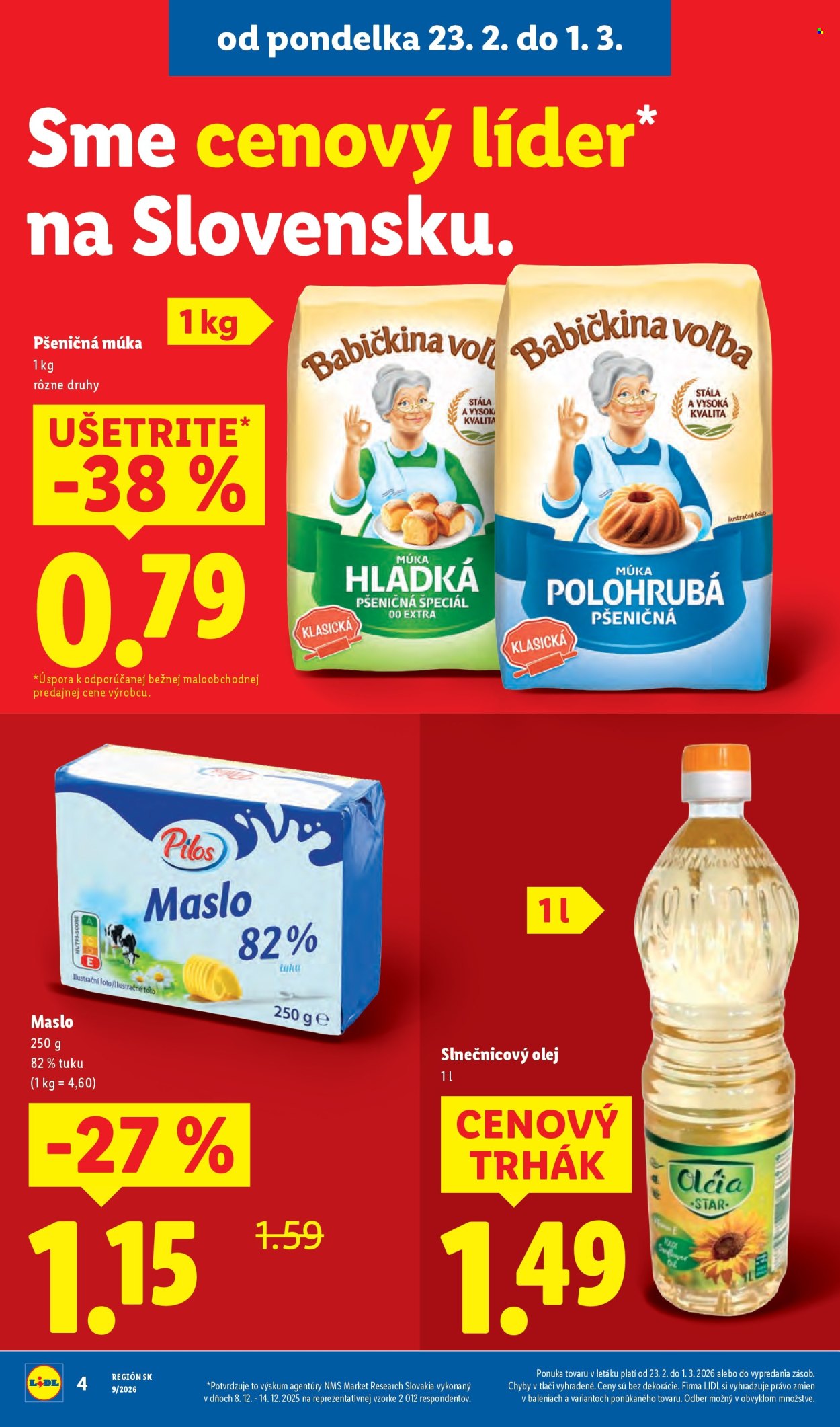 Leták Lidl - 26.2.2026 - 1.3.2026. Strana 4