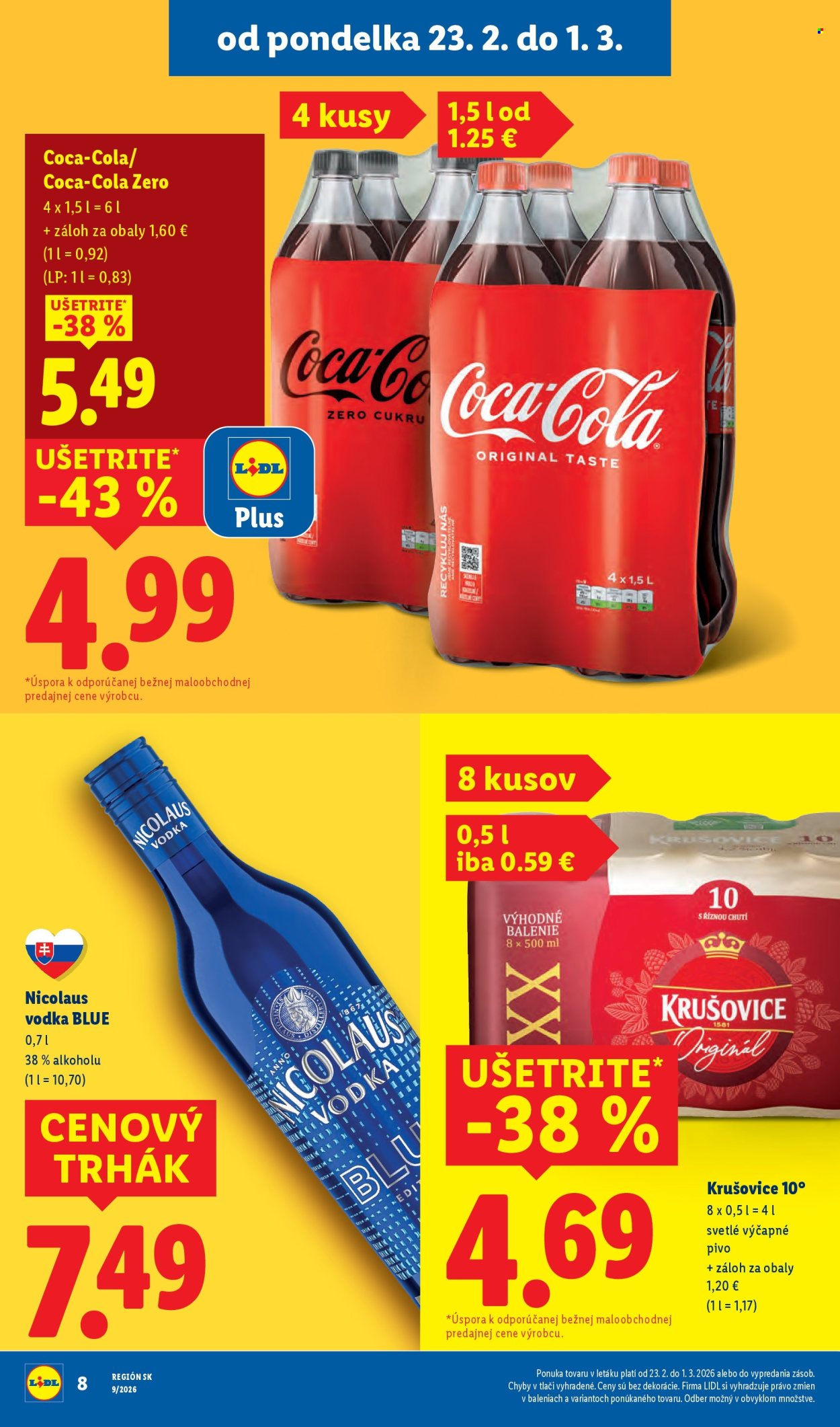 Leták Lidl - 26.2.2026 - 1.3.2026. Strana 8