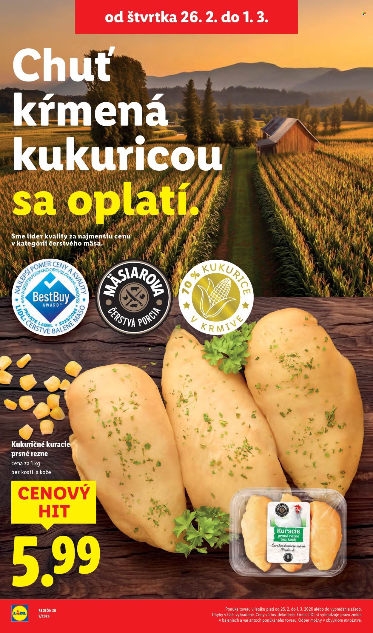 Leták Lidl - 26.2.2026 - 1.3.2026. Strana 12
