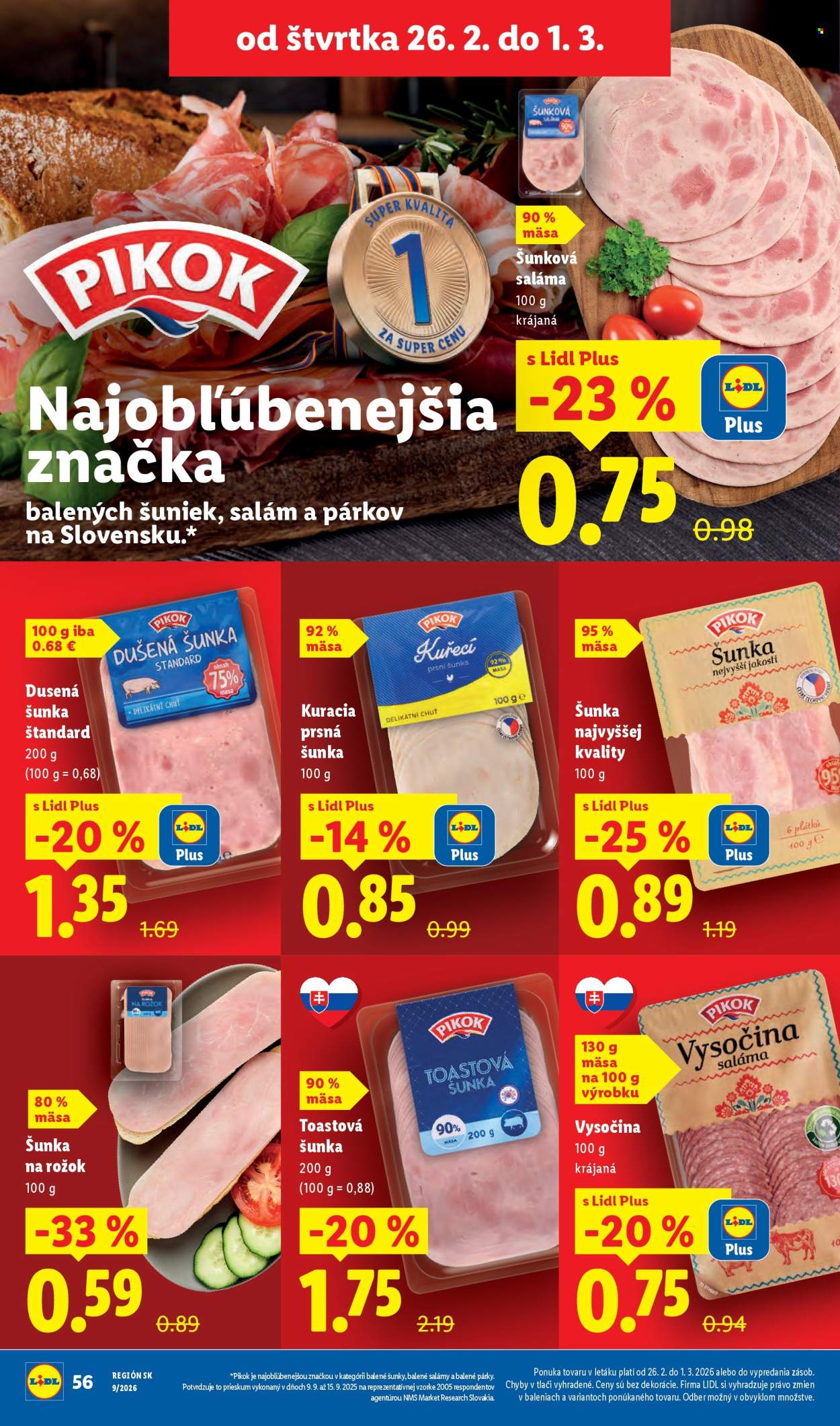 Leták Lidl - 26.2.2026 - 1.3.2026. Strana 13