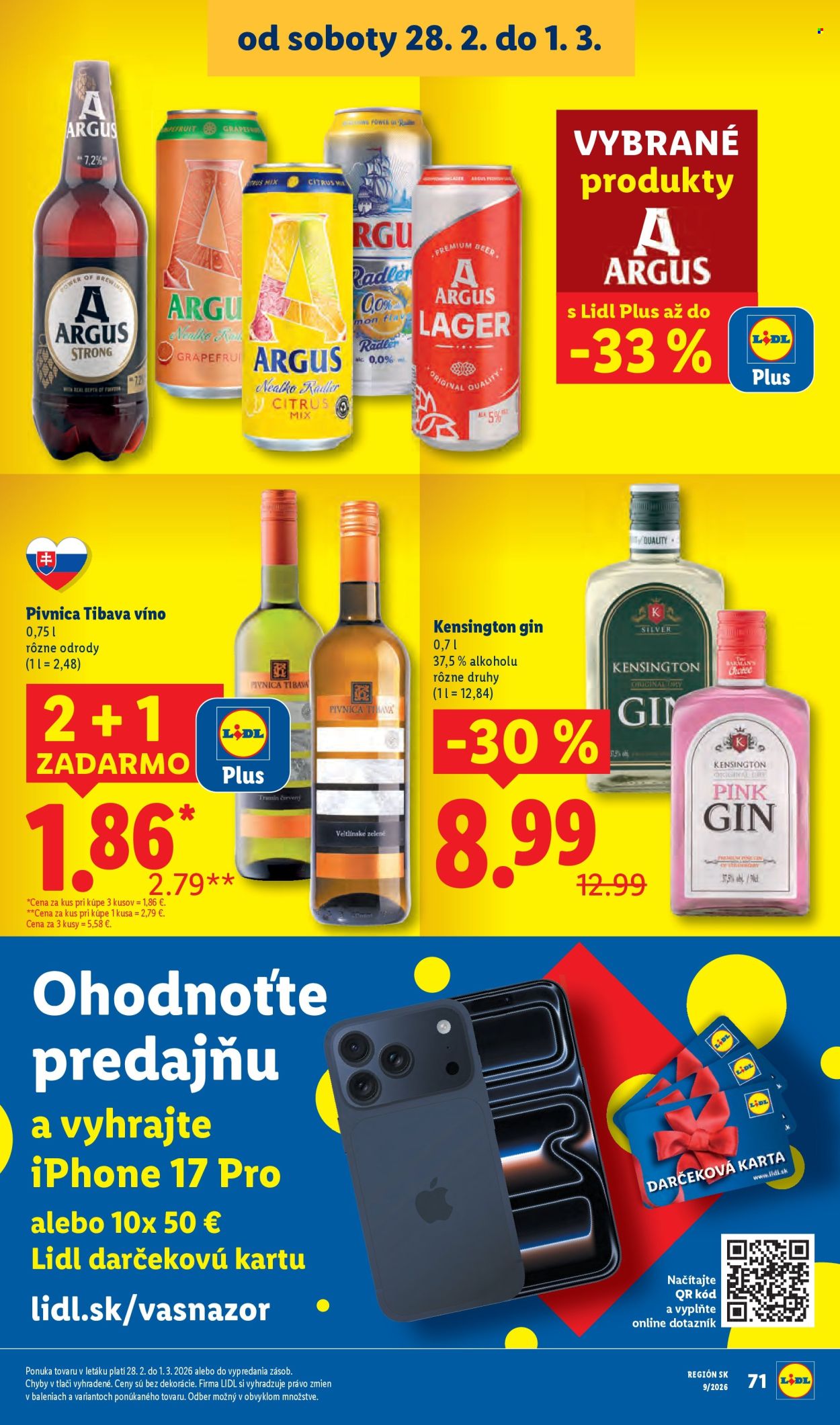 Leták Lidl - 26.2.2026 - 1.3.2026. Strana 43
