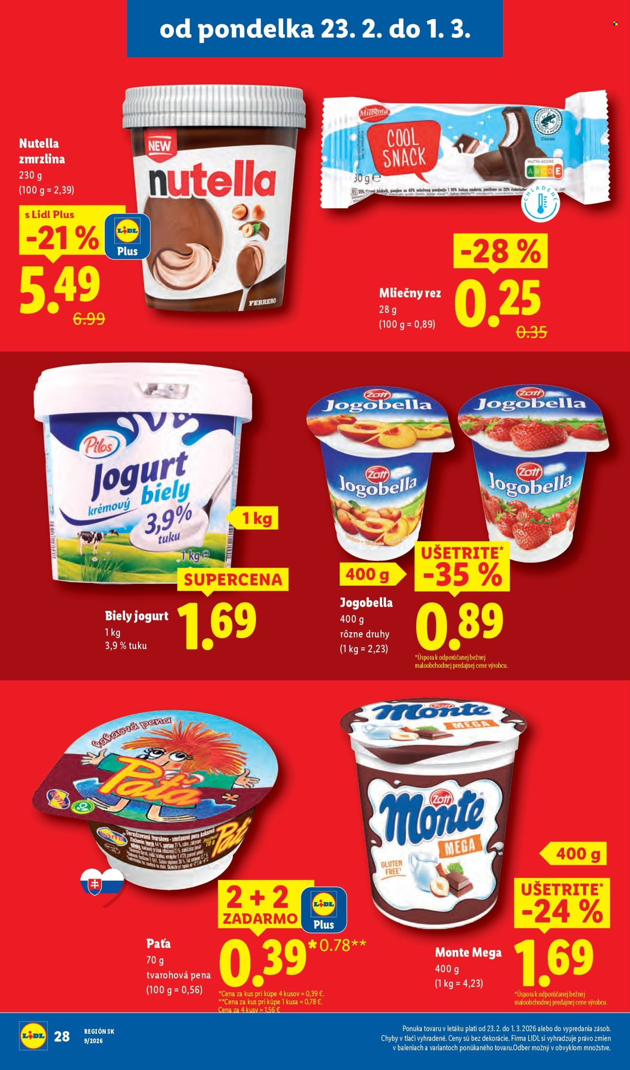 Leták Lidl - 26.2.2026 - 1.3.2026. Strana 70