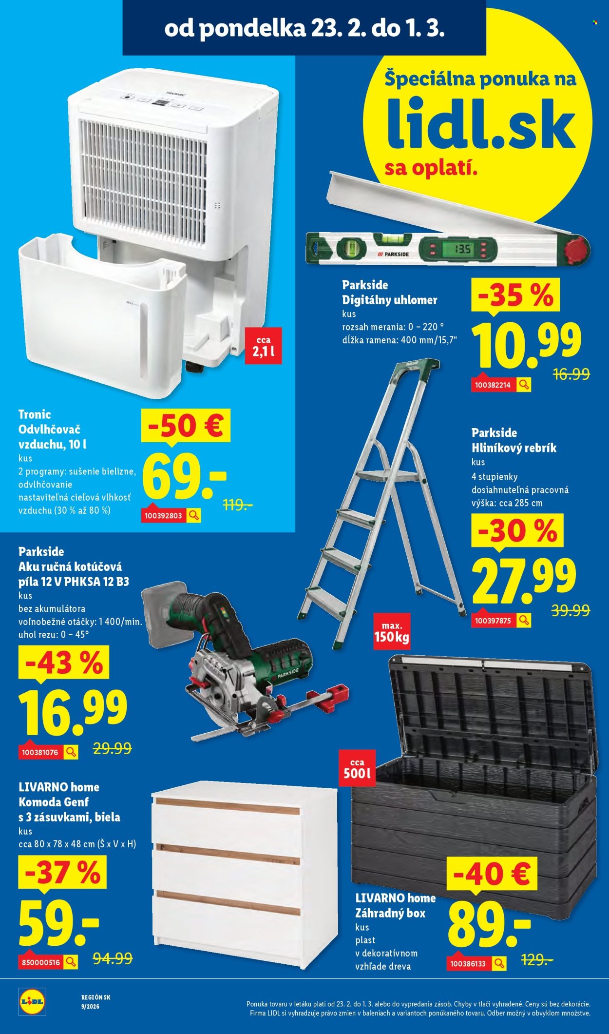 Leták Lidl - 26.2.2026 - 1.3.2026. Strana 92