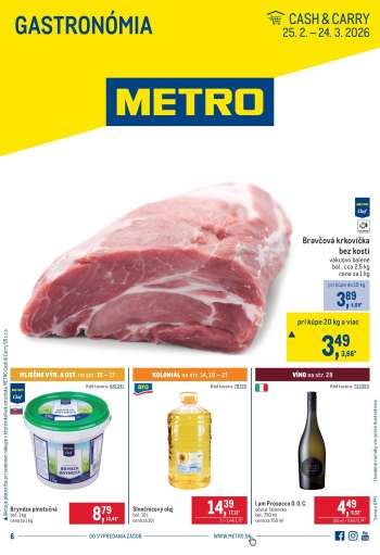 Leták Metro - 25.2.2026 - 24.3.2026.