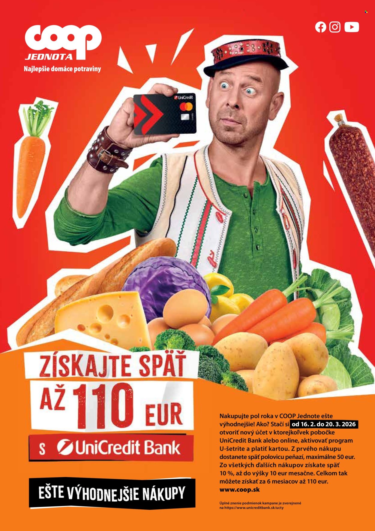 Leták COOP Jednota - 26.2.2026 - 4.3.2026. Strana 57
