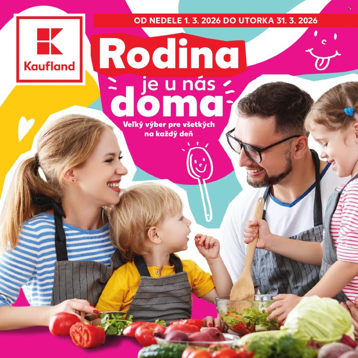 Leták Kaufland - 1.3.2026 - 31.3.2026. Strana 1