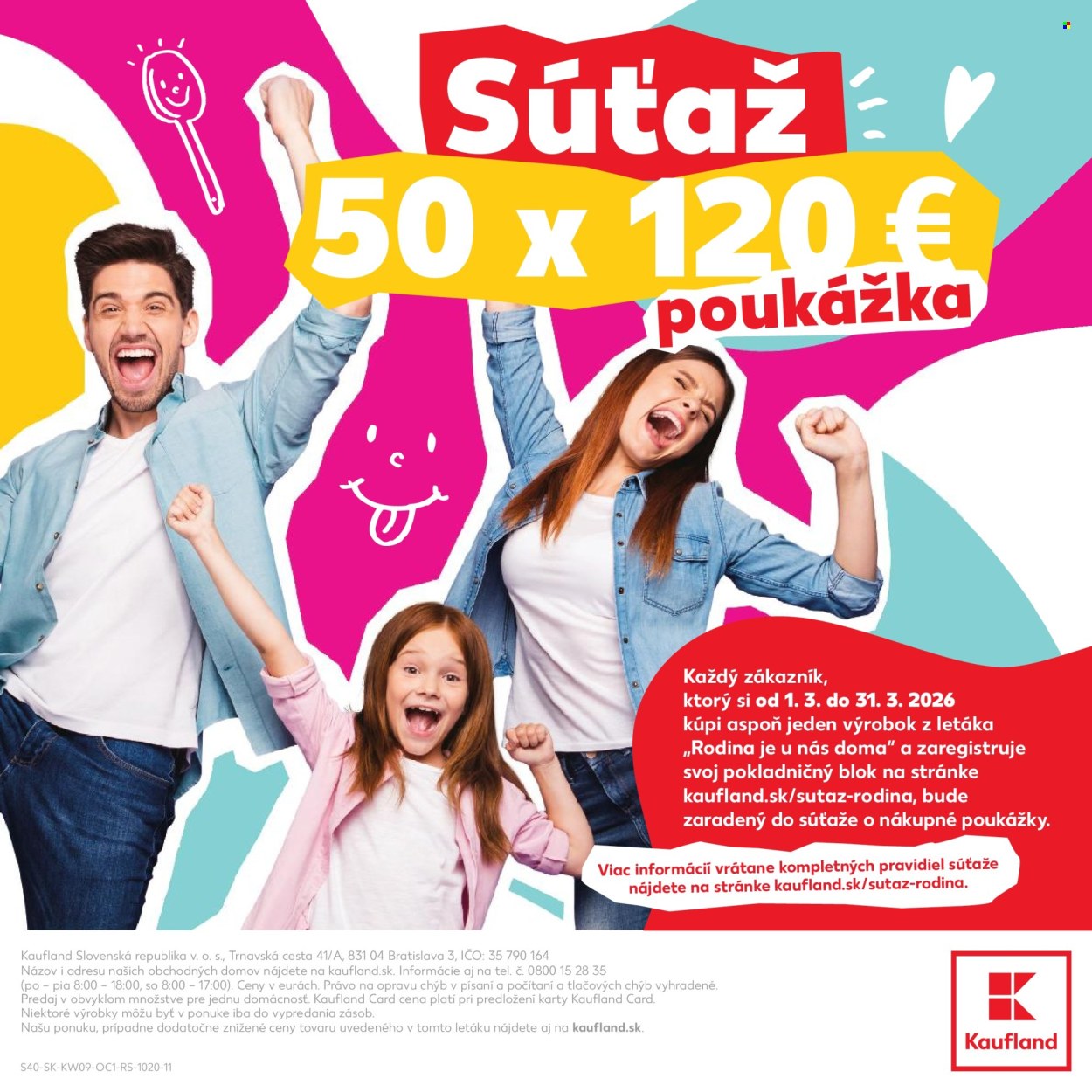 Leták Kaufland - 1.3.2026 - 31.3.2026. Strana 40