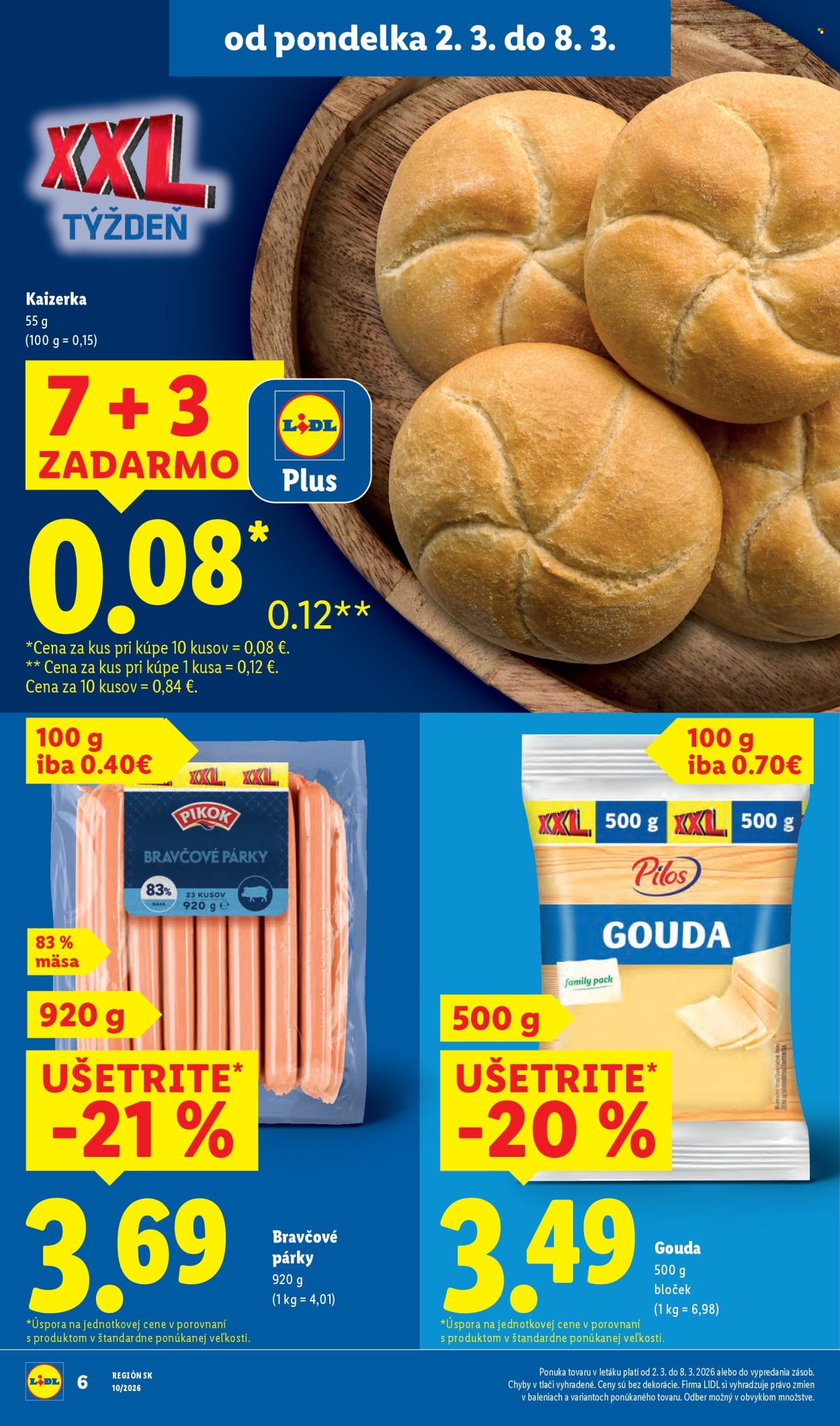 Leták Lidl - 2.3.2026 - 8.3.2026. Strana 6