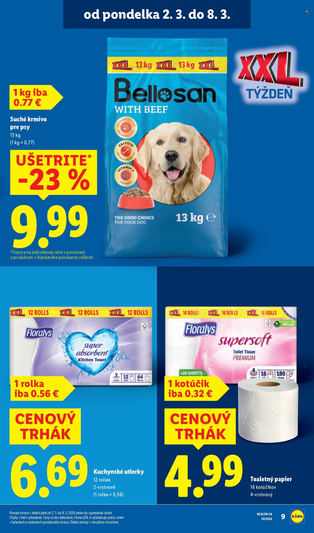Leták Lidl - 2.3.2026 - 8.3.2026. Strana 9