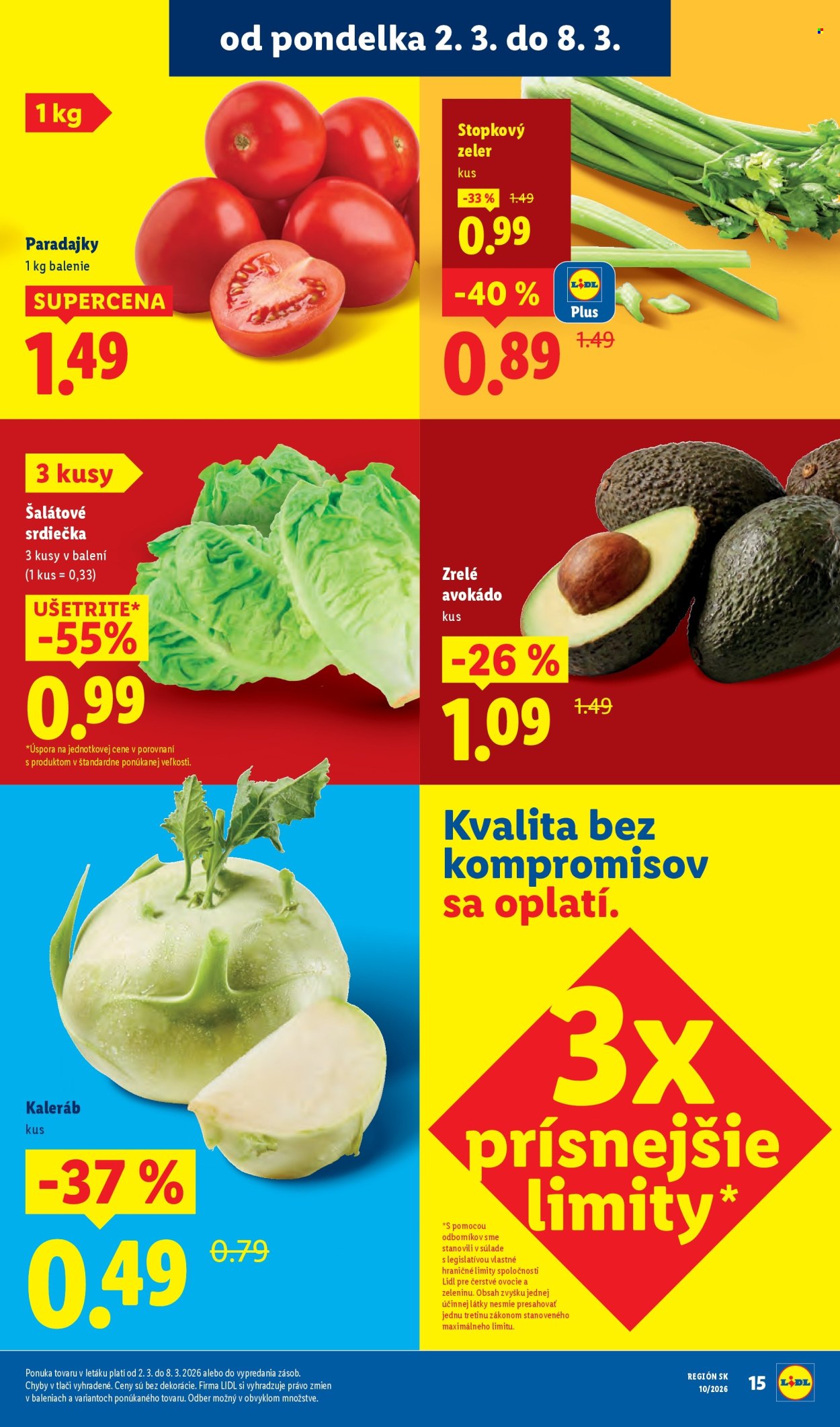 Leták Lidl - 2.3.2026 - 8.3.2026. Strana 15