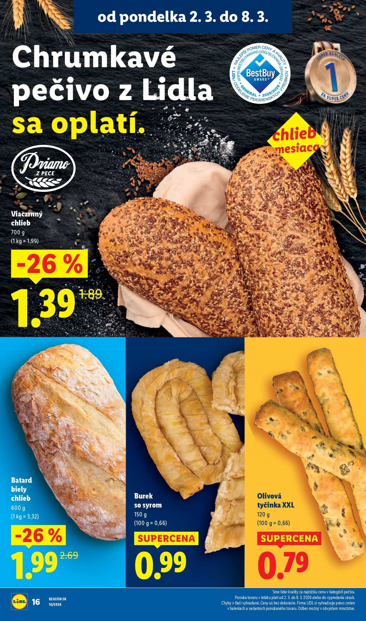 Leták Lidl - 2.3.2026 - 8.3.2026. Strana 16