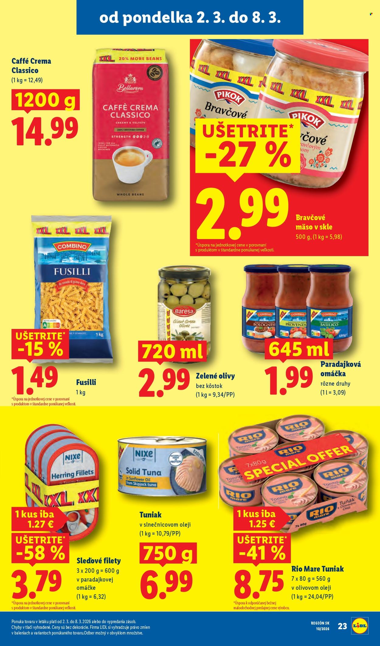 Leták Lidl - 2.3.2026 - 8.3.2026. Strana 25
