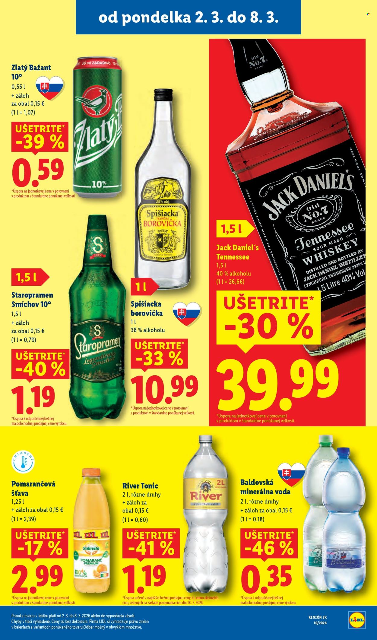 Leták Lidl - 2.3.2026 - 8.3.2026. Strana 31