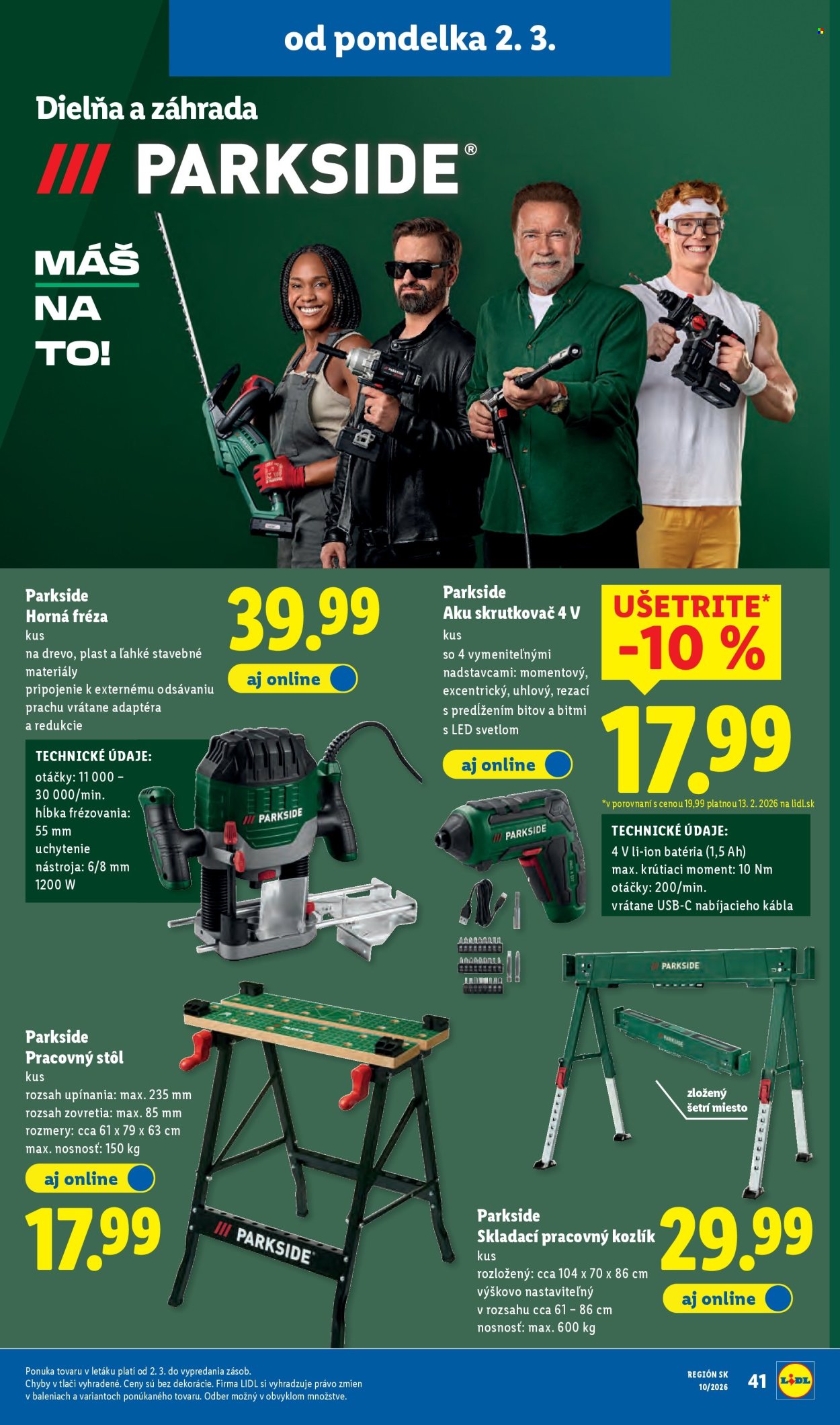 Leták Lidl - 2.3.2026 - 8.3.2026. Strana 57