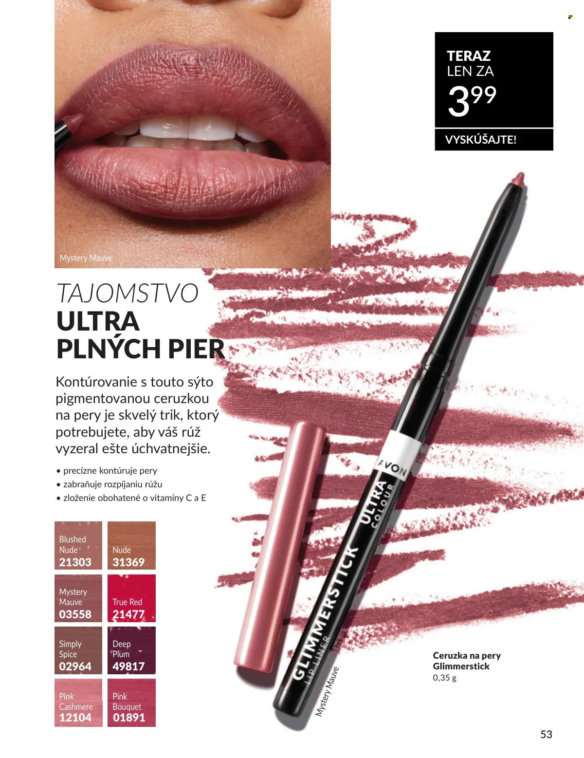 Leták Avon - 1.3.2026 - 31.3.2026. Strana 53