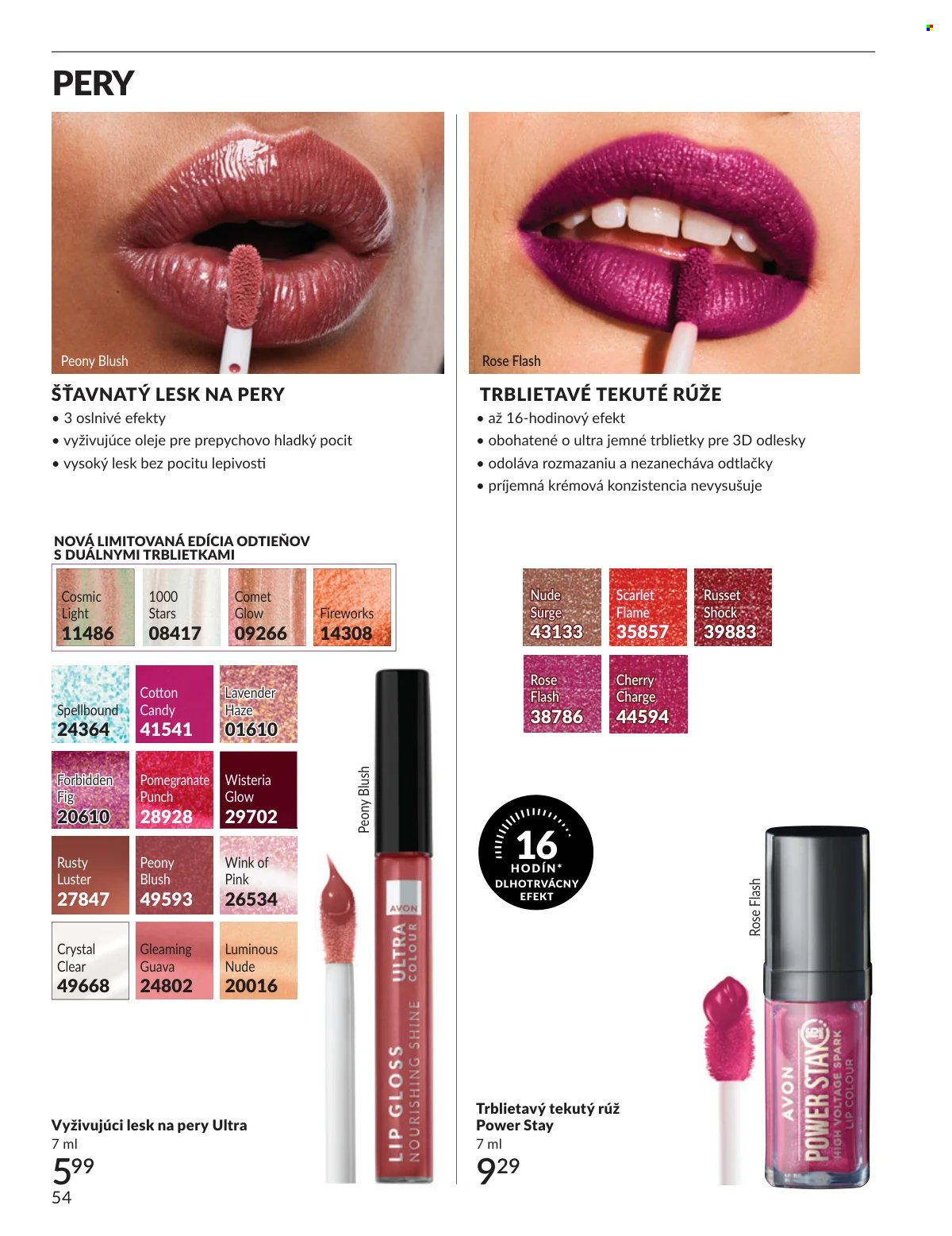Leták Avon - 1.3.2026 - 31.3.2026. Strana 54