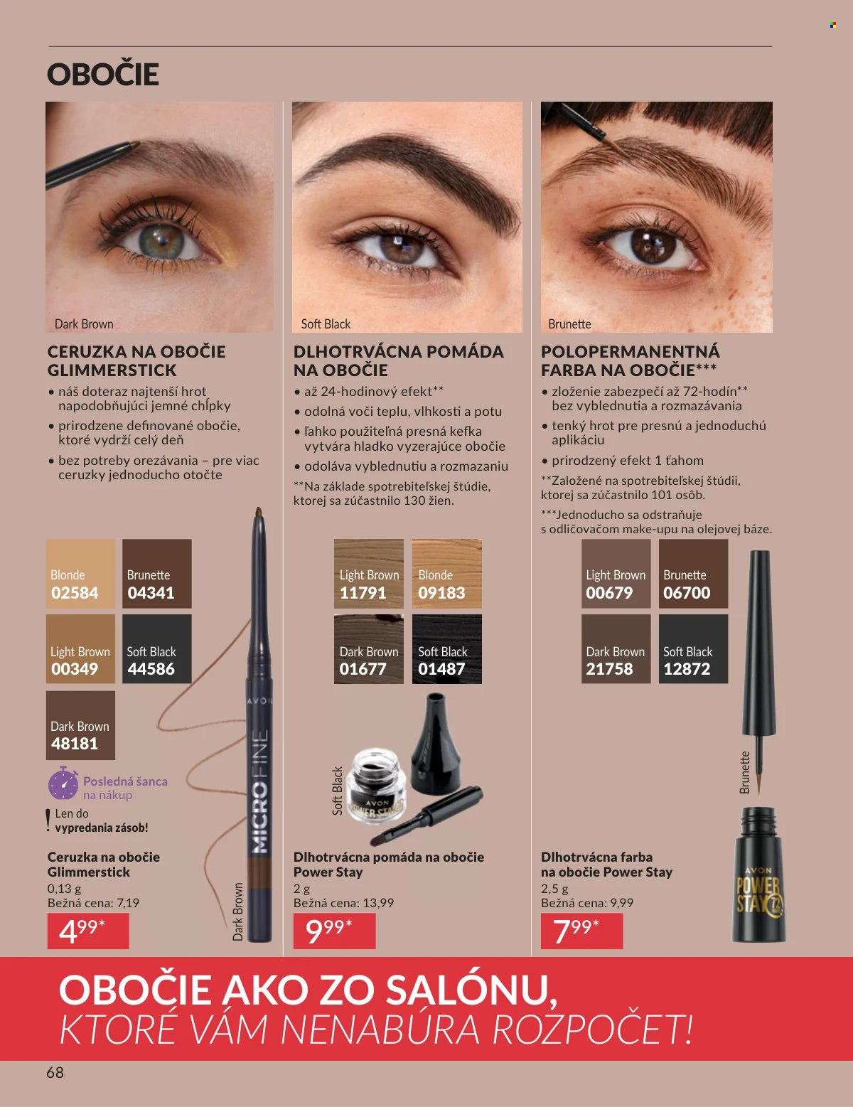 Leták Avon - 1.3.2026 - 31.3.2026. Strana 68
