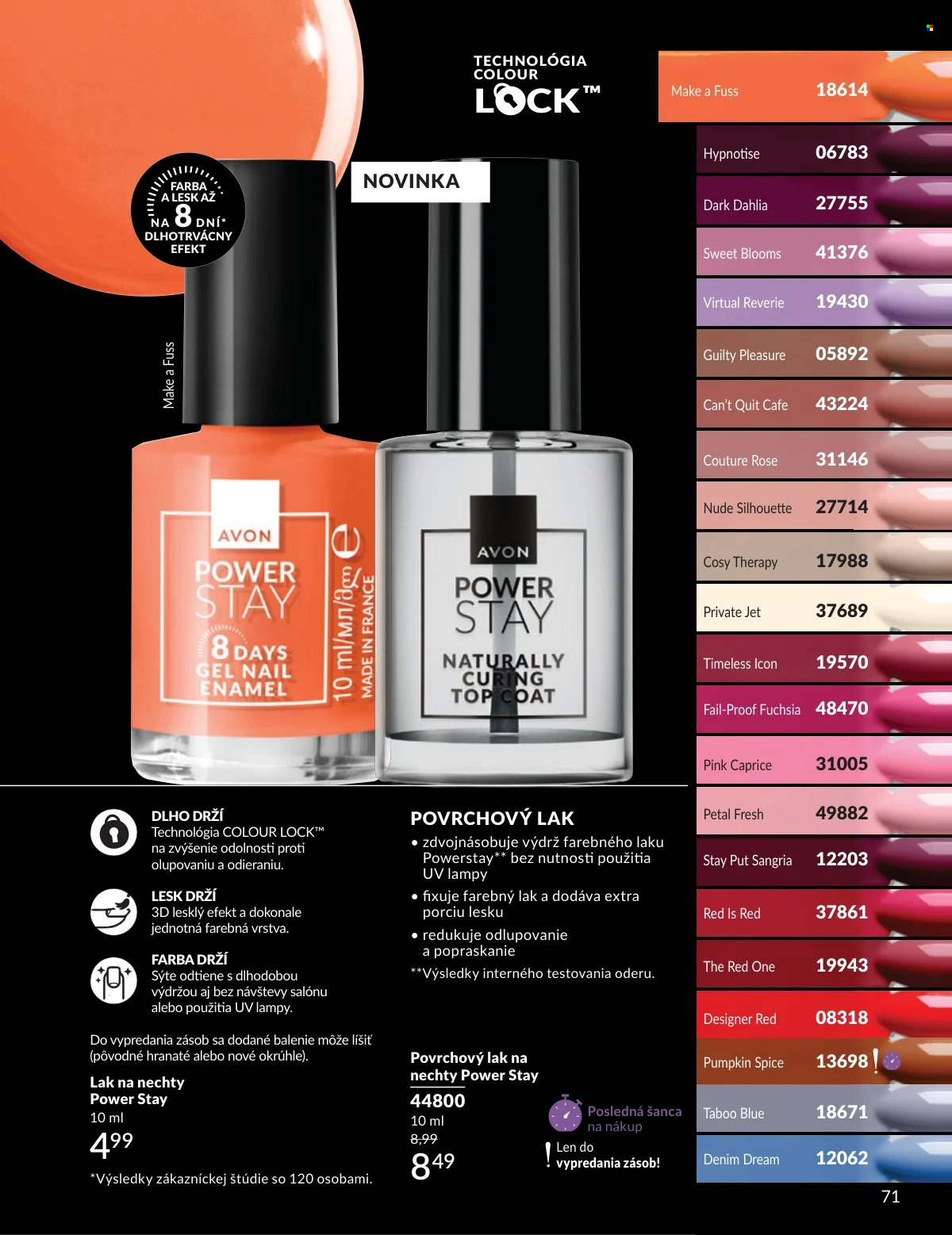 Leták Avon - 1.3.2026 - 31.3.2026. Strana 71