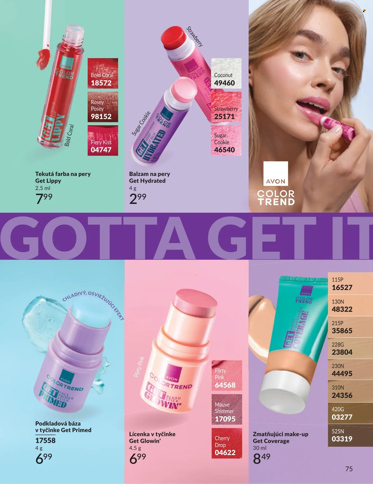 Leták Avon - 1.3.2026 - 31.3.2026. Strana 75