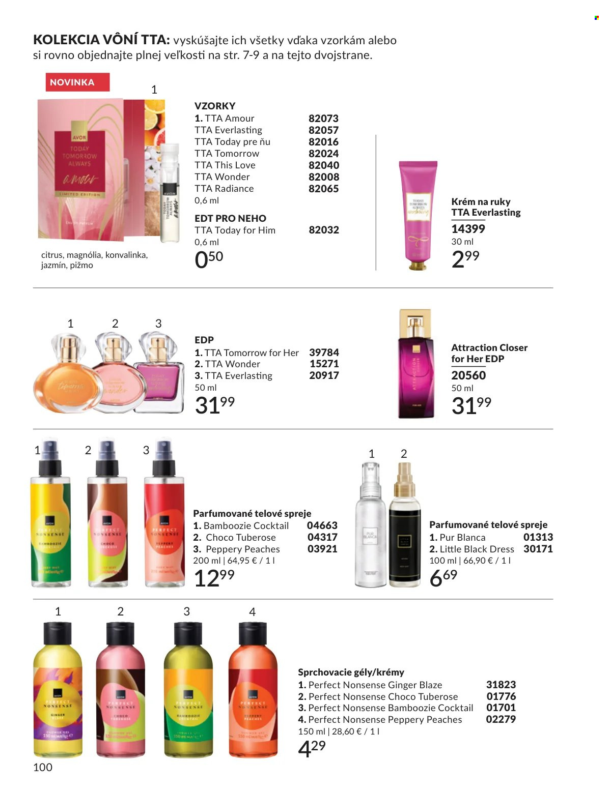 Leták Avon - 1.3.2026 - 31.3.2026. Strana 100