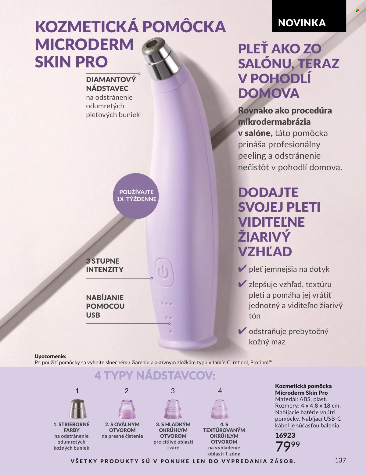 Leták Avon - 1.3.2026 - 31.3.2026. Strana 137
