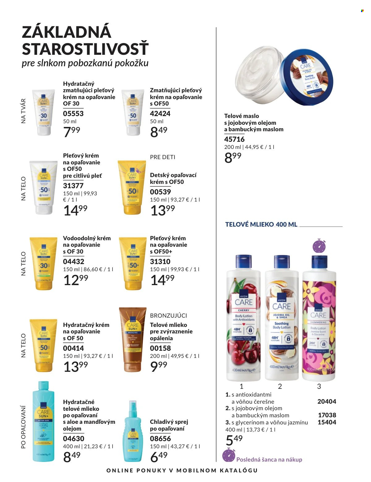 Leták Avon - 1.3.2026 - 31.3.2026. Strana 20