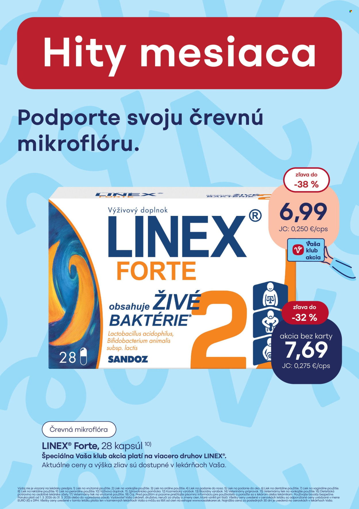 Leták Vaša lekáreň - 1.3.2026 - 31.3.2026. Strana 13