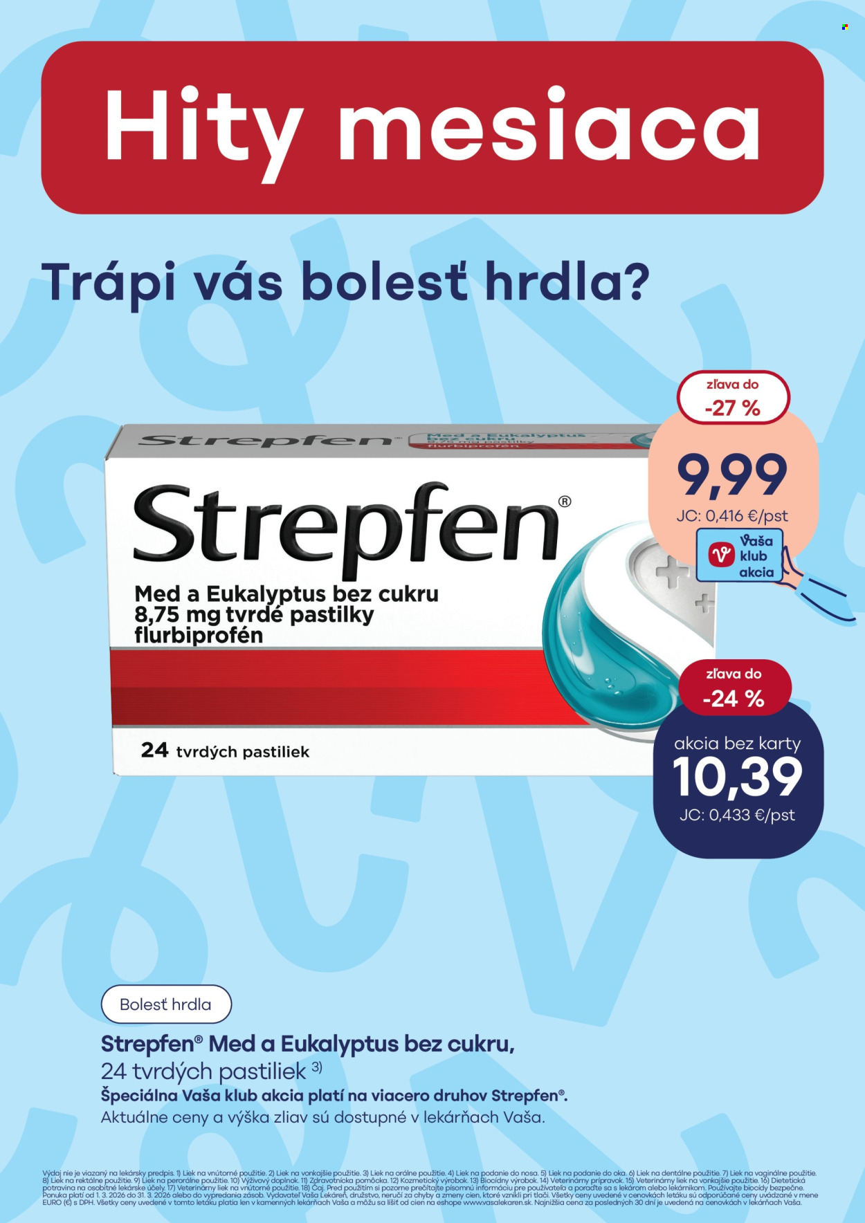 Leták Vaša lekáreň - 1.3.2026 - 31.3.2026. Strana 14