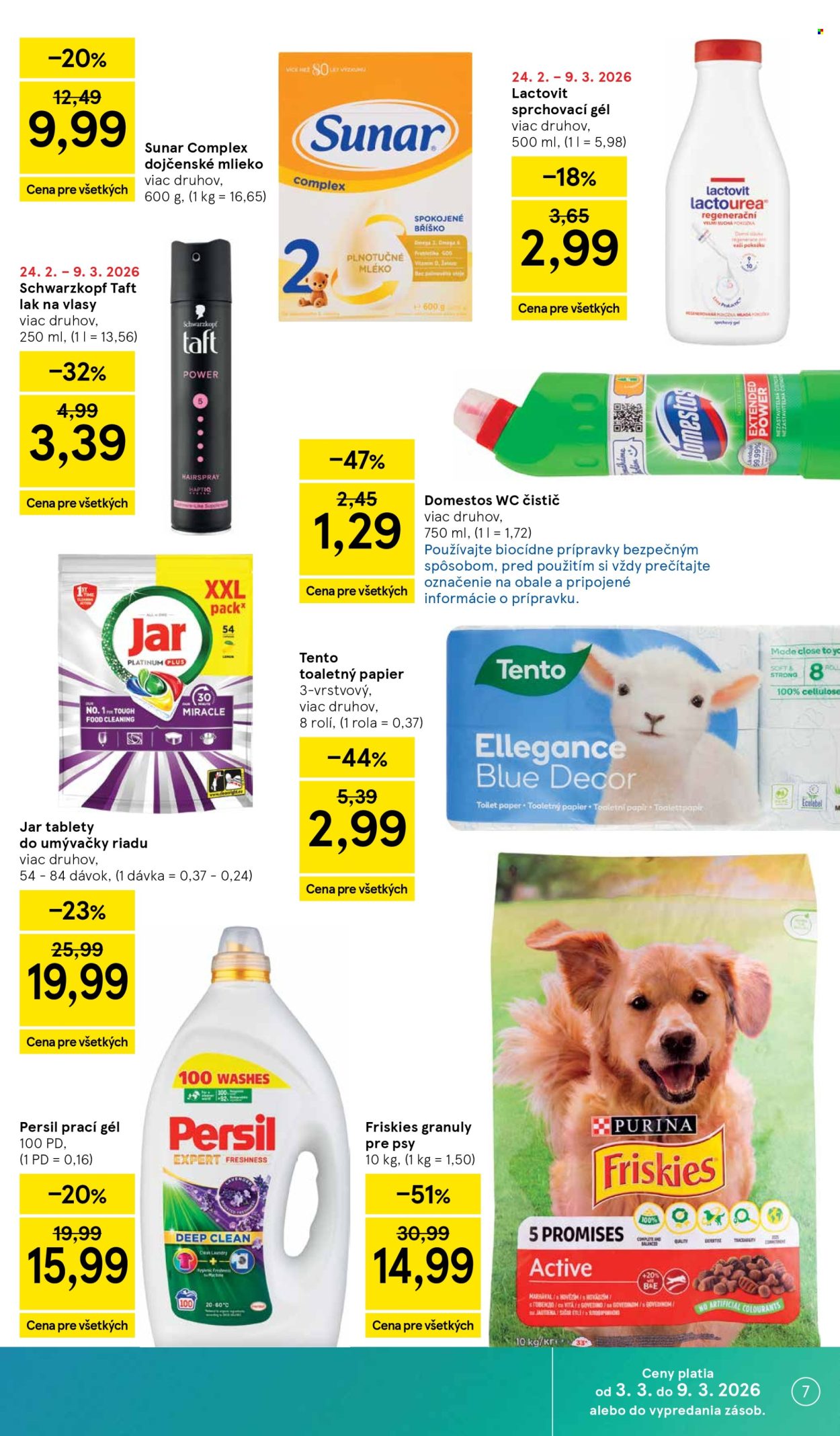 Leták TESCO - 4.3.2026 - 10.3.2026. Strana 7