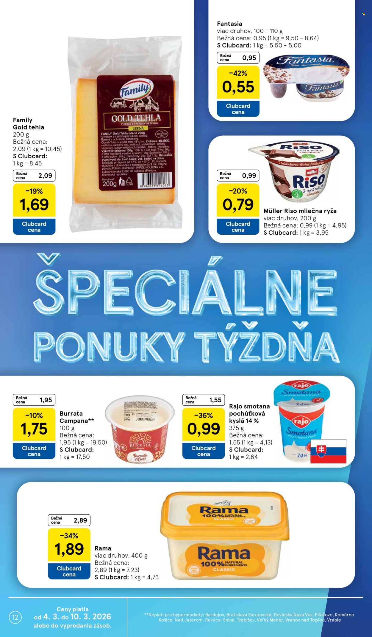 Leták TESCO - 4.3.2026 - 10.3.2026. Strana 12