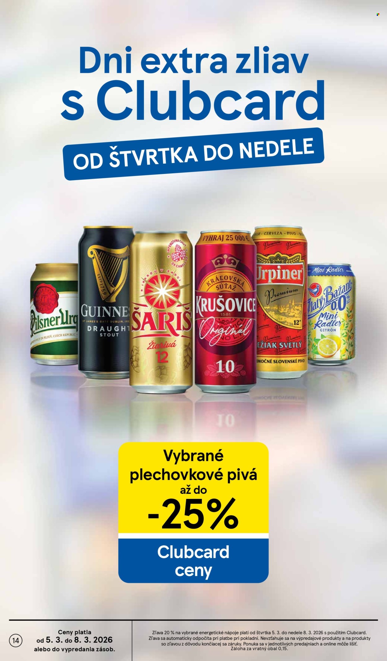 Leták TESCO supermarket - 4.3.2026 - 10.3.2026. Strana 14