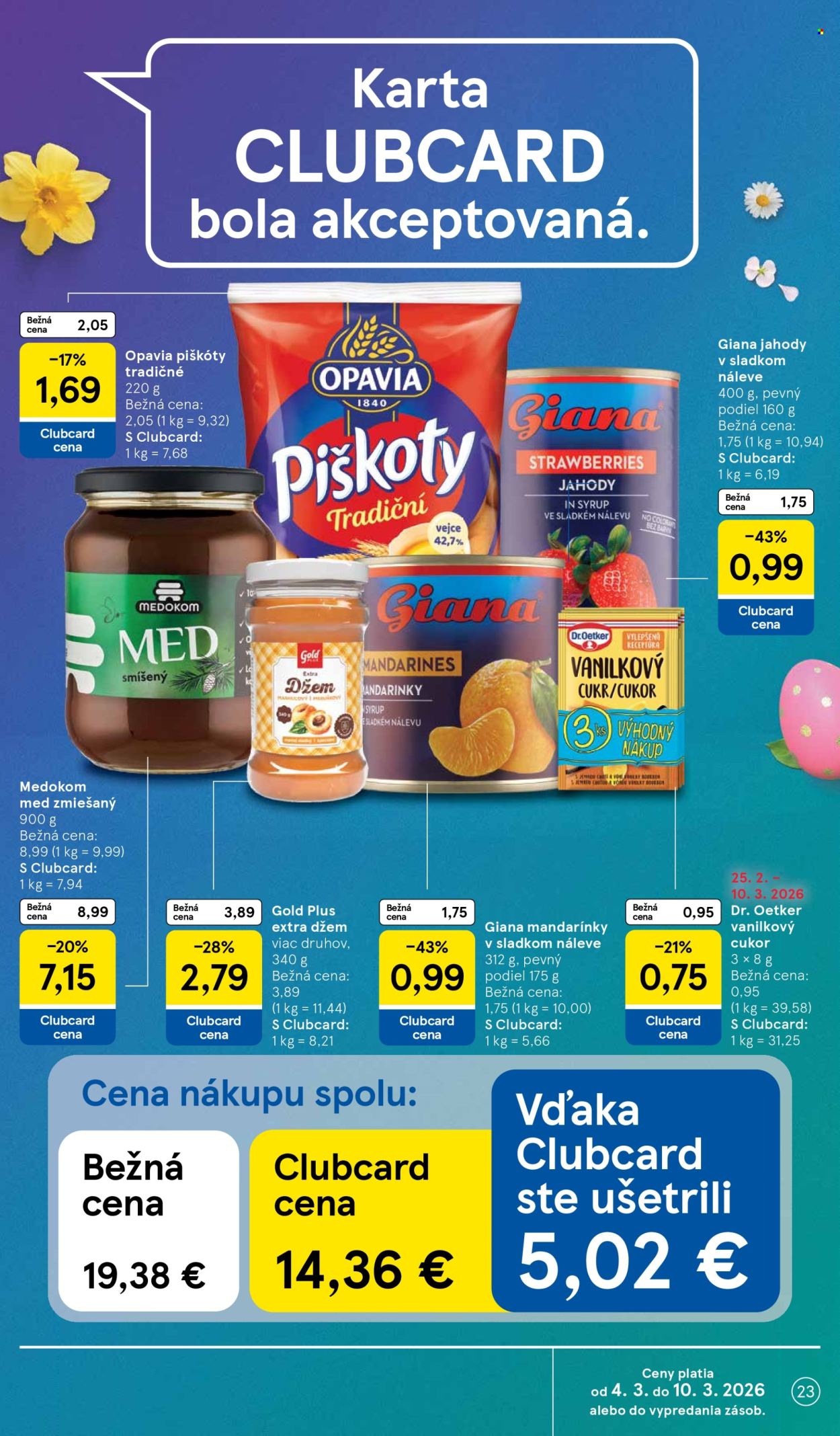 Leták TESCO - 4.3.2026 - 10.3.2026. Strana 23