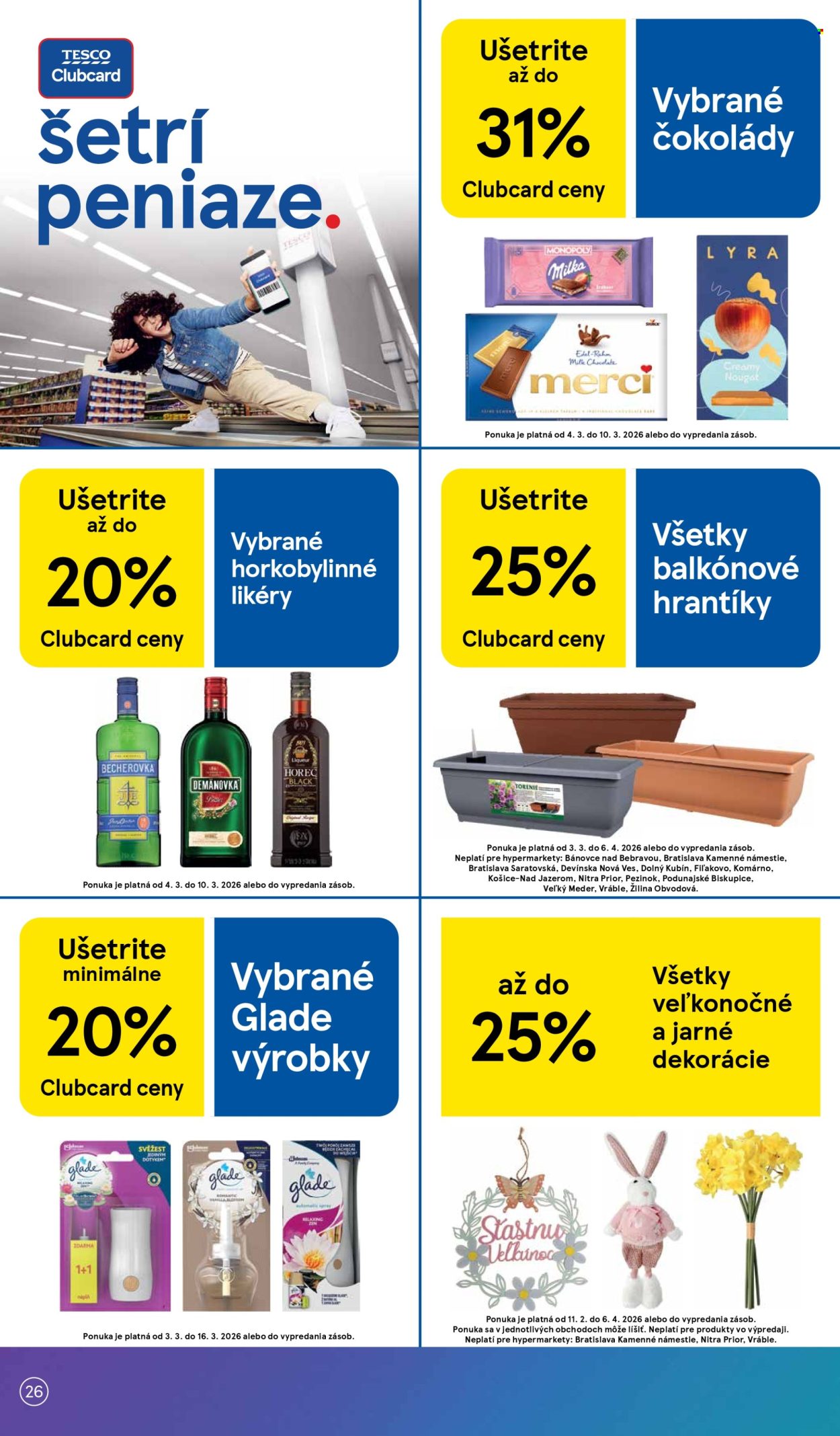 Leták TESCO - 4.3.2026 - 10.3.2026. Strana 26