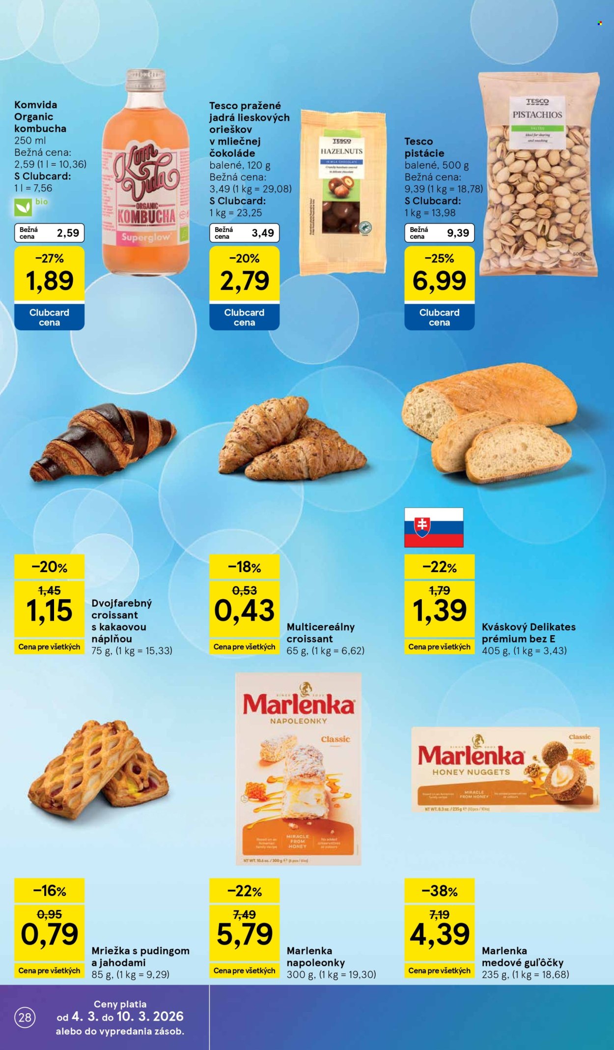 Leták TESCO - 4.3.2026 - 10.3.2026. Strana 28
