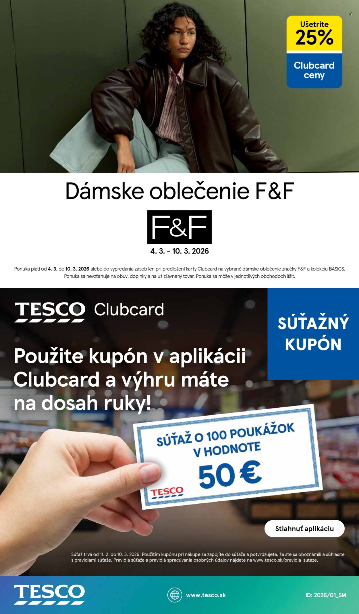 Leták TESCO supermarket - 4.3.2026 - 10.3.2026. Strana 27