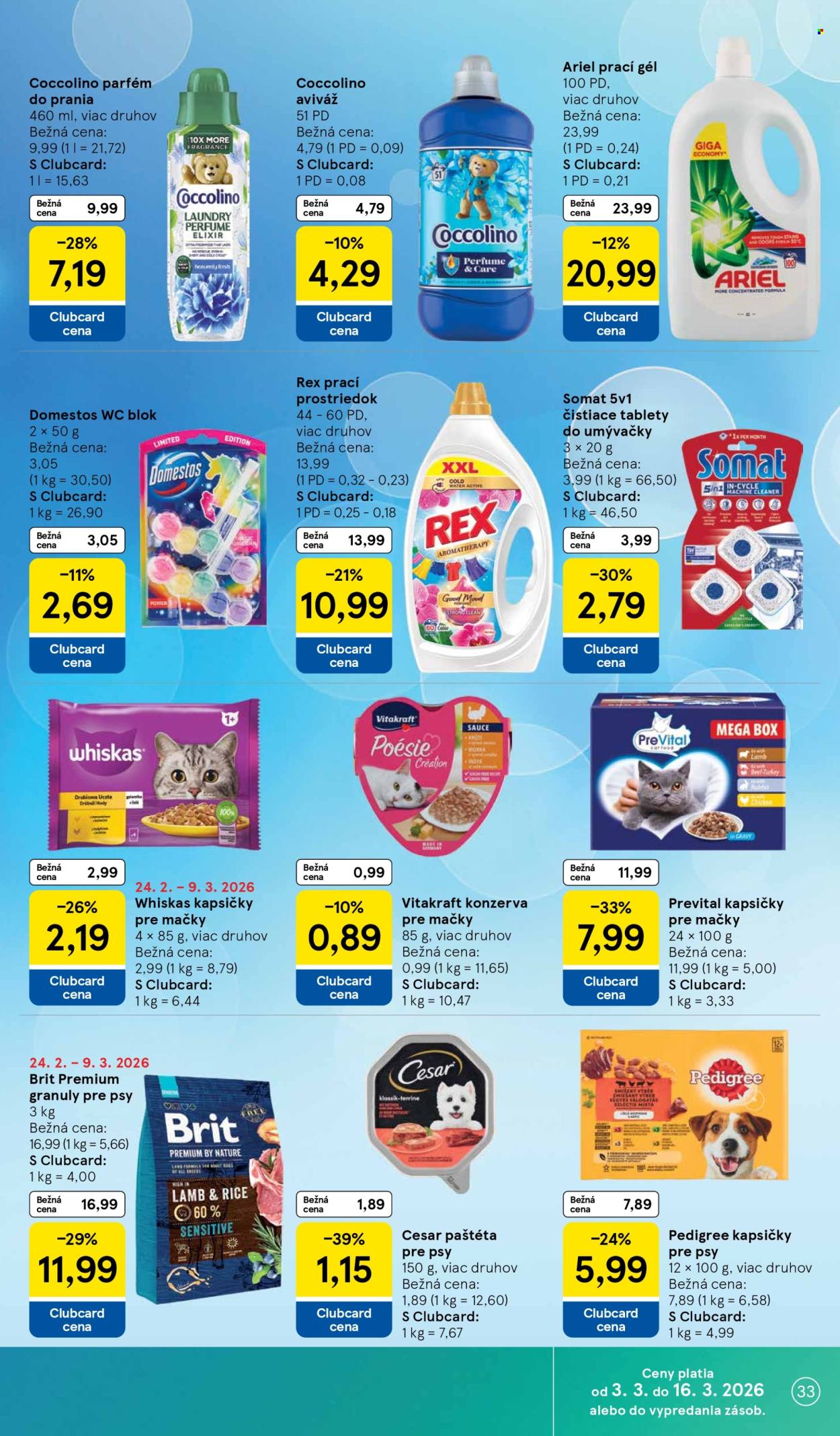 Leták TESCO - 4.3.2026 - 10.3.2026. Strana 33