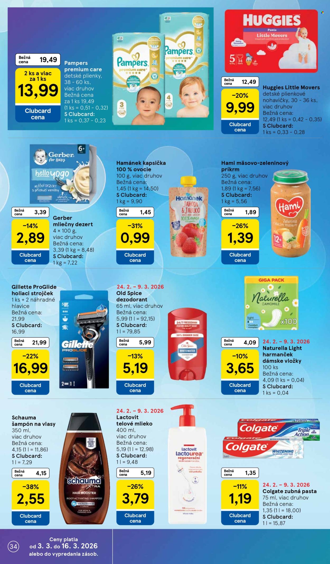Leták TESCO - 4.3.2026 - 10.3.2026. Strana 34