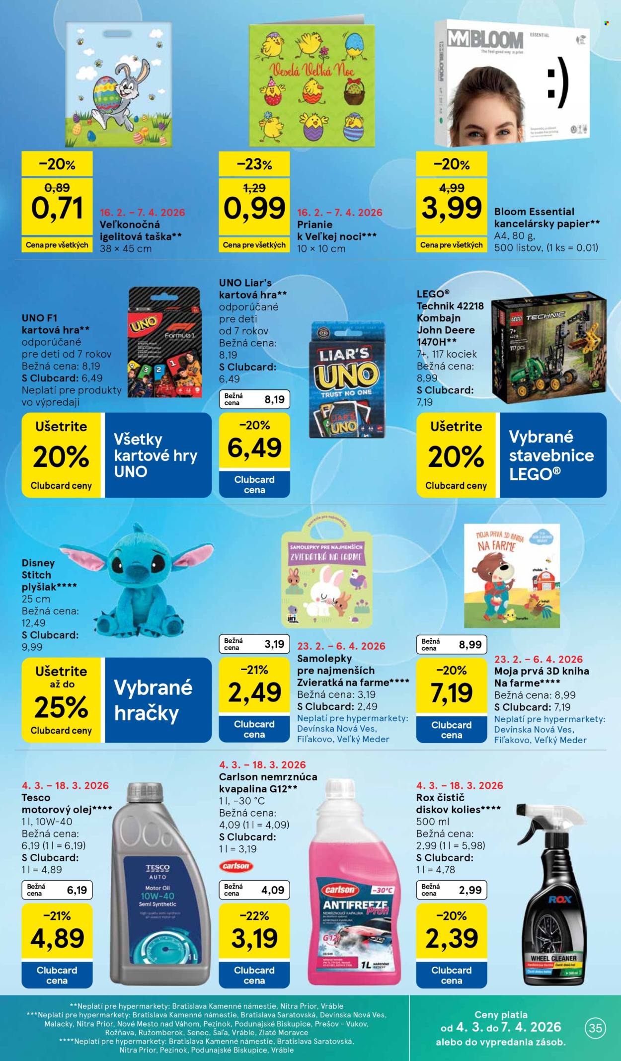 Leták TESCO - 4.3.2026 - 10.3.2026. Strana 35