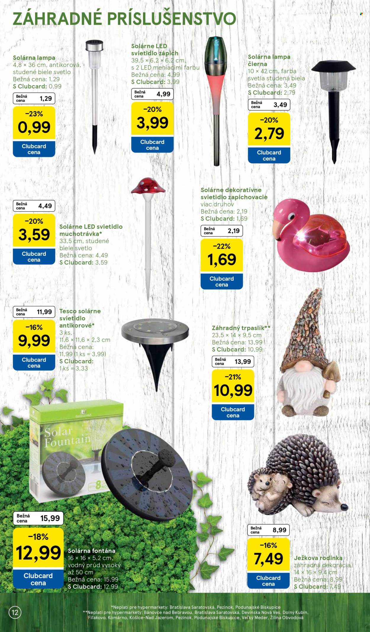 Leták TESCO hypermarket - 3.3.2026 - 6.4.2026. Strana 12