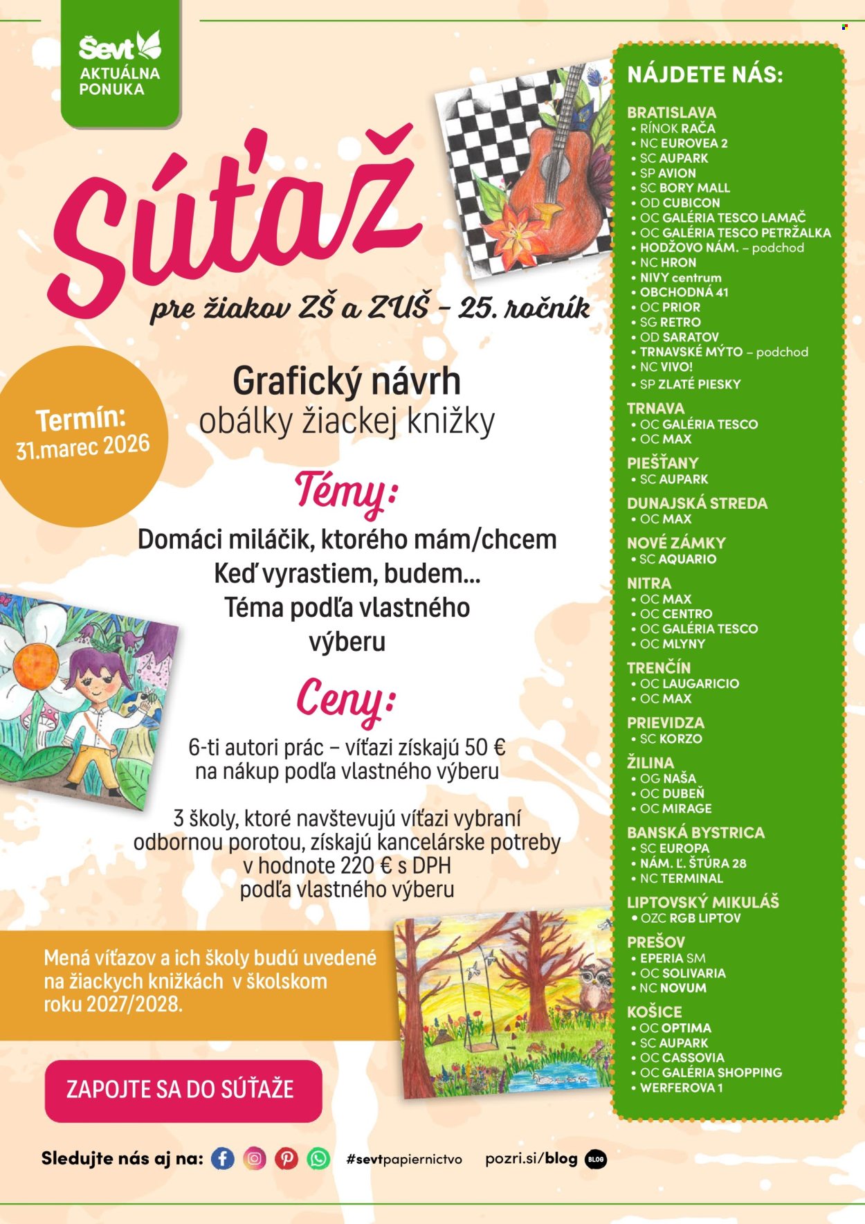 Leták Ševt - 1.3.2026 - 31.3.2026. Strana 16