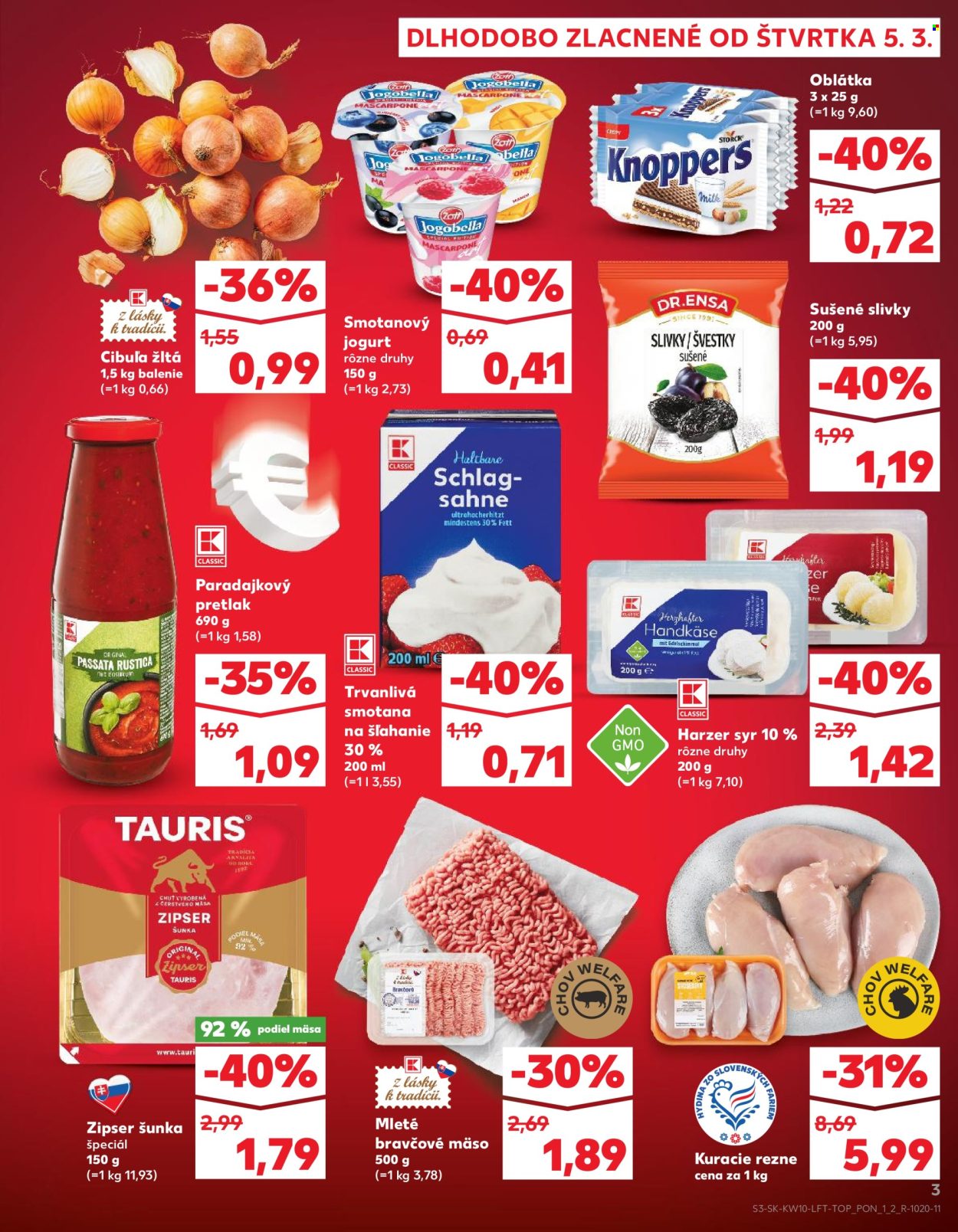 Leták Kaufland - 5.3.2026 - 11.3.2026. Strana 3
