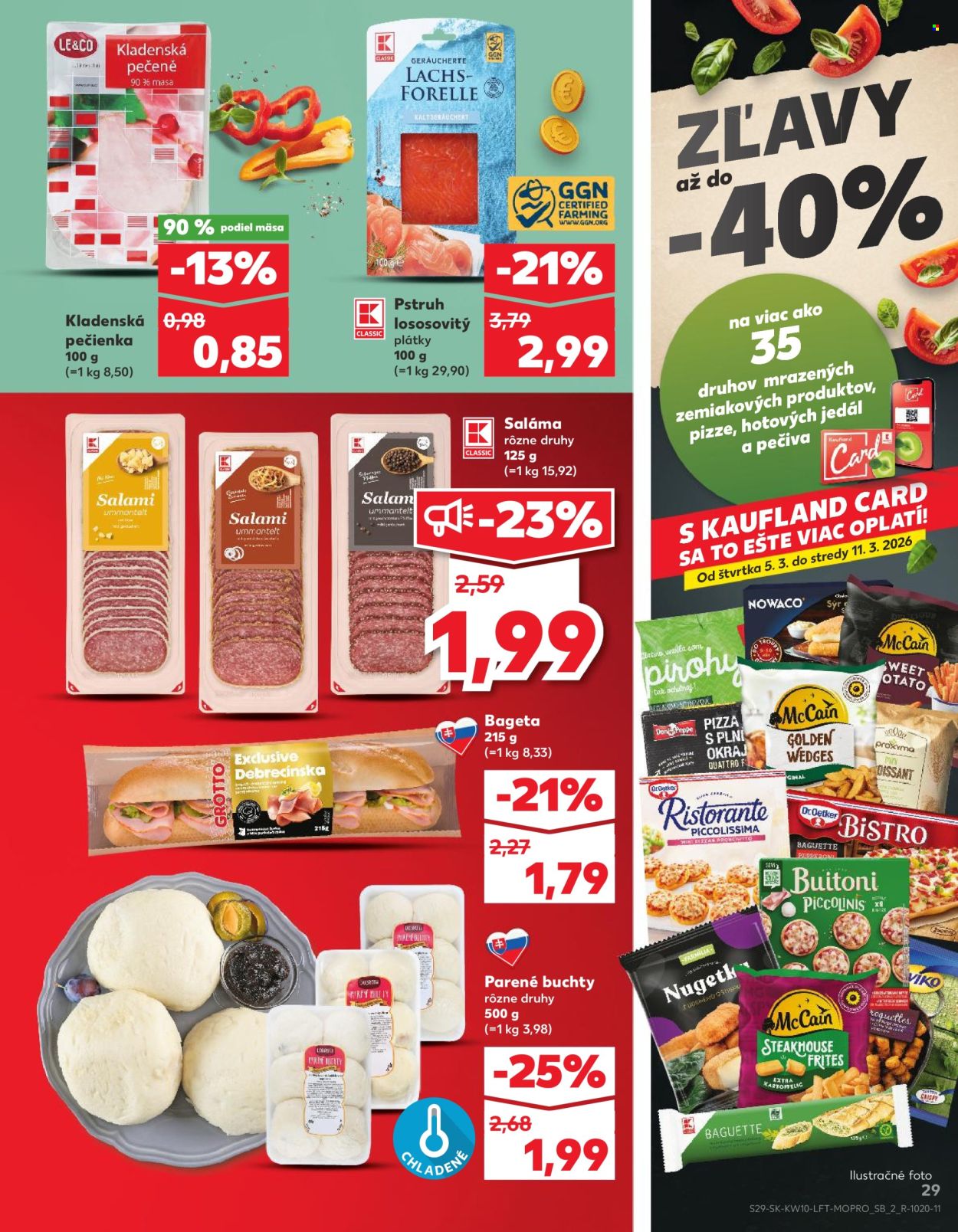 Leták Kaufland - 5.3.2026 - 11.3.2026. Strana 29