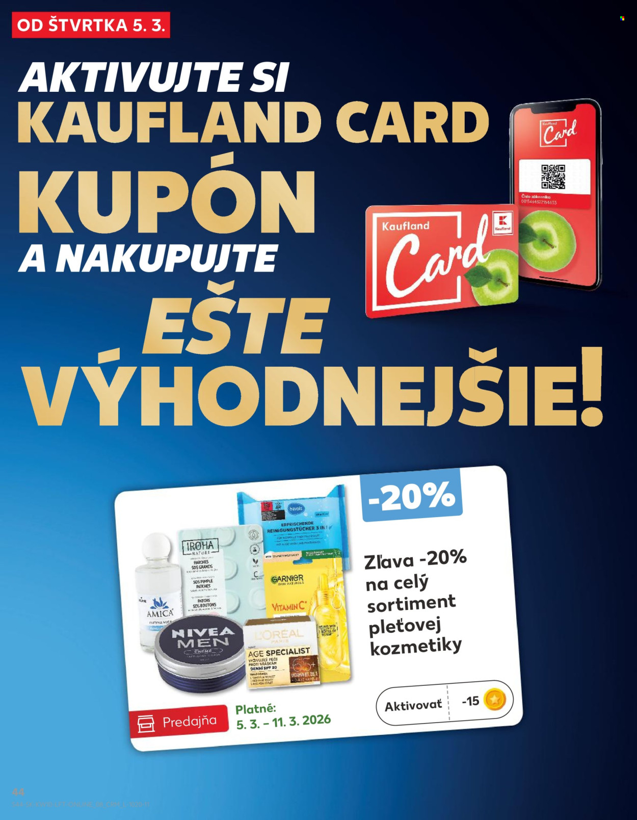 Leták Kaufland - 5.3.2026 - 11.3.2026. Strana 44