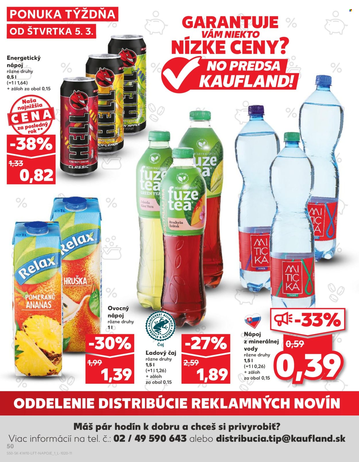 Leták Kaufland - 5.3.2026 - 11.3.2026. Strana 50