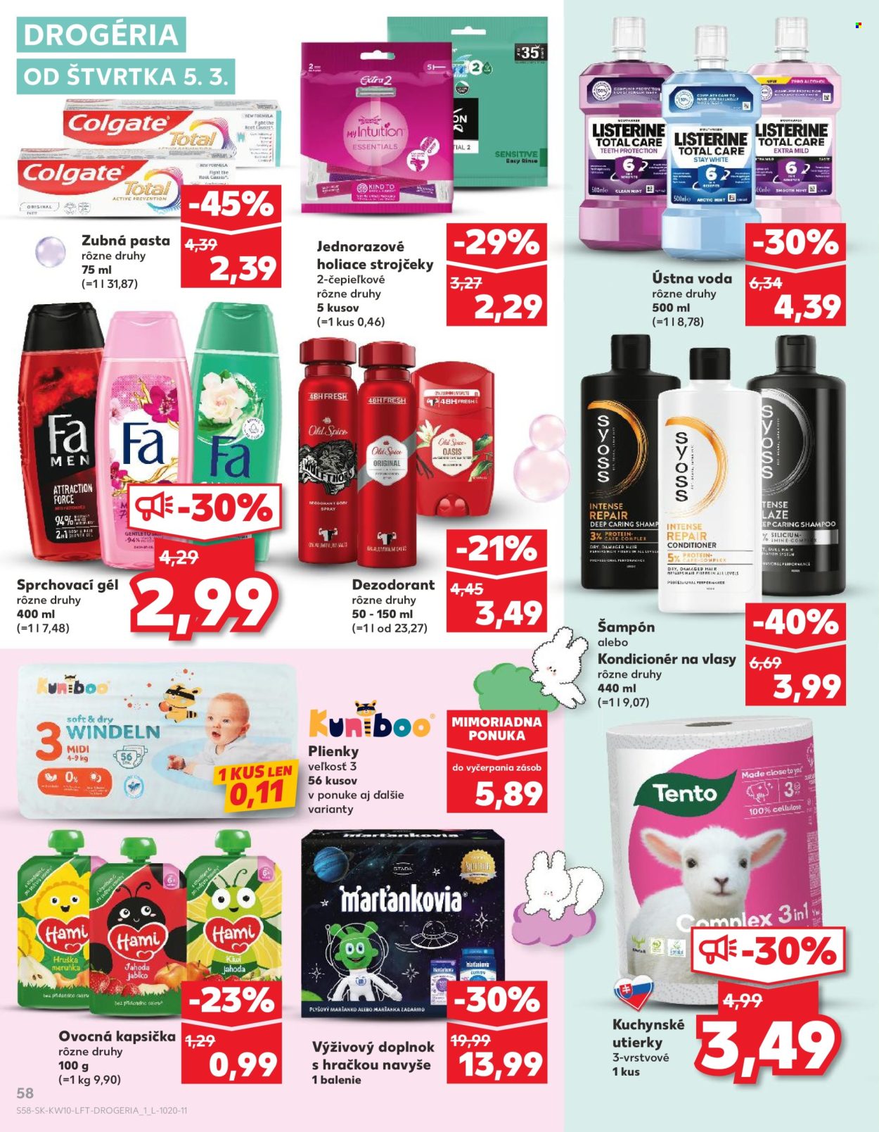 Leták Kaufland - 5.3.2026 - 11.3.2026. Strana 58