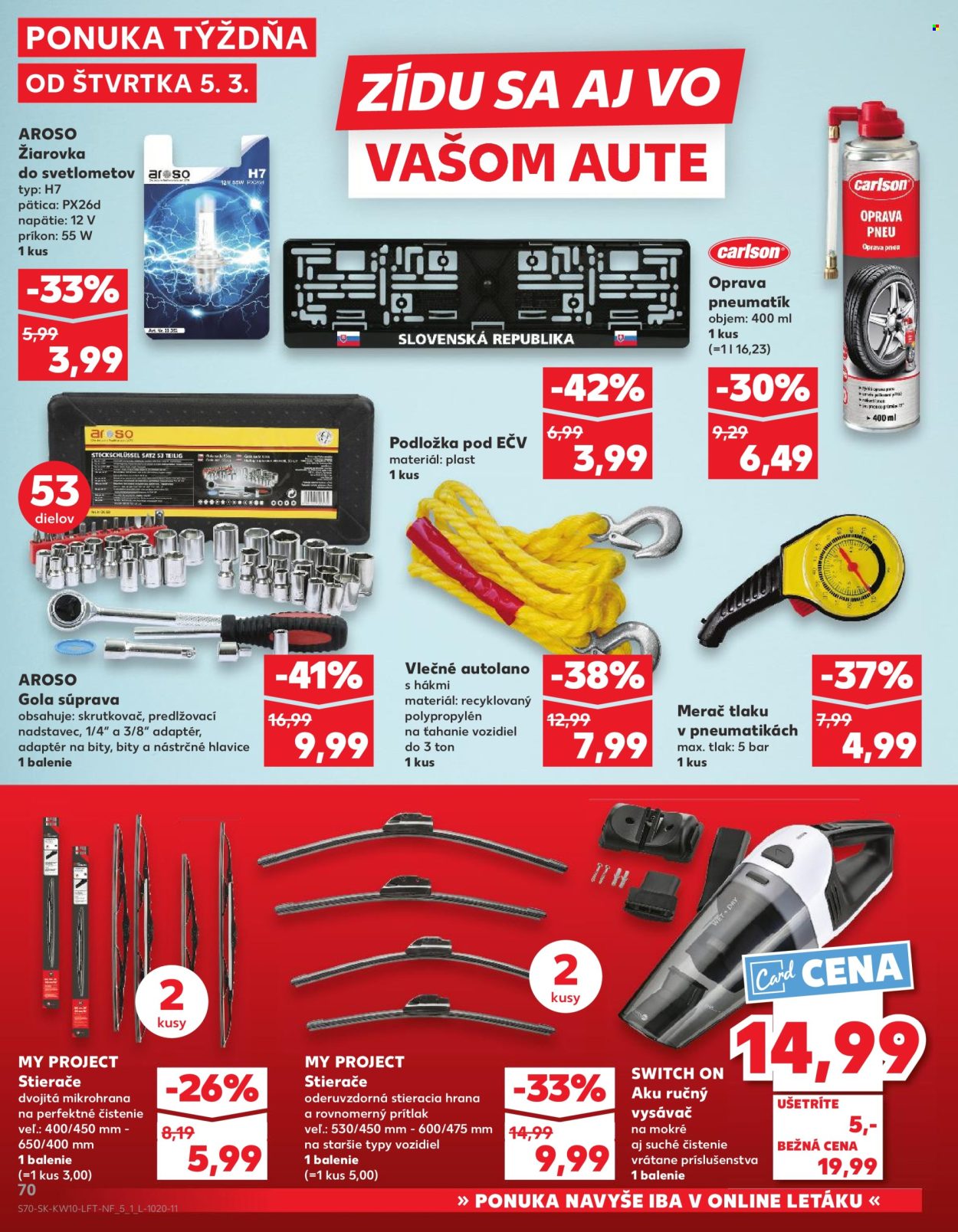 Leták Kaufland - 5.3.2026 - 11.3.2026. Strana 70
