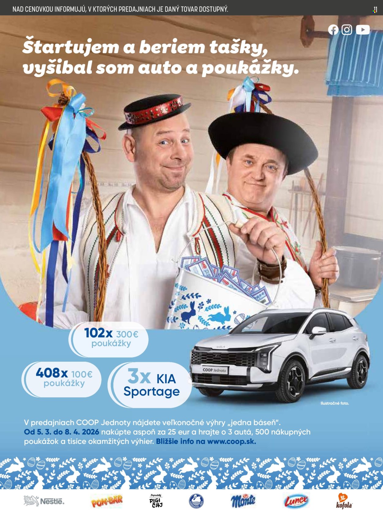 Leták COOP Jednota - 5.3.2026 - 11.3.2026. Strana 11