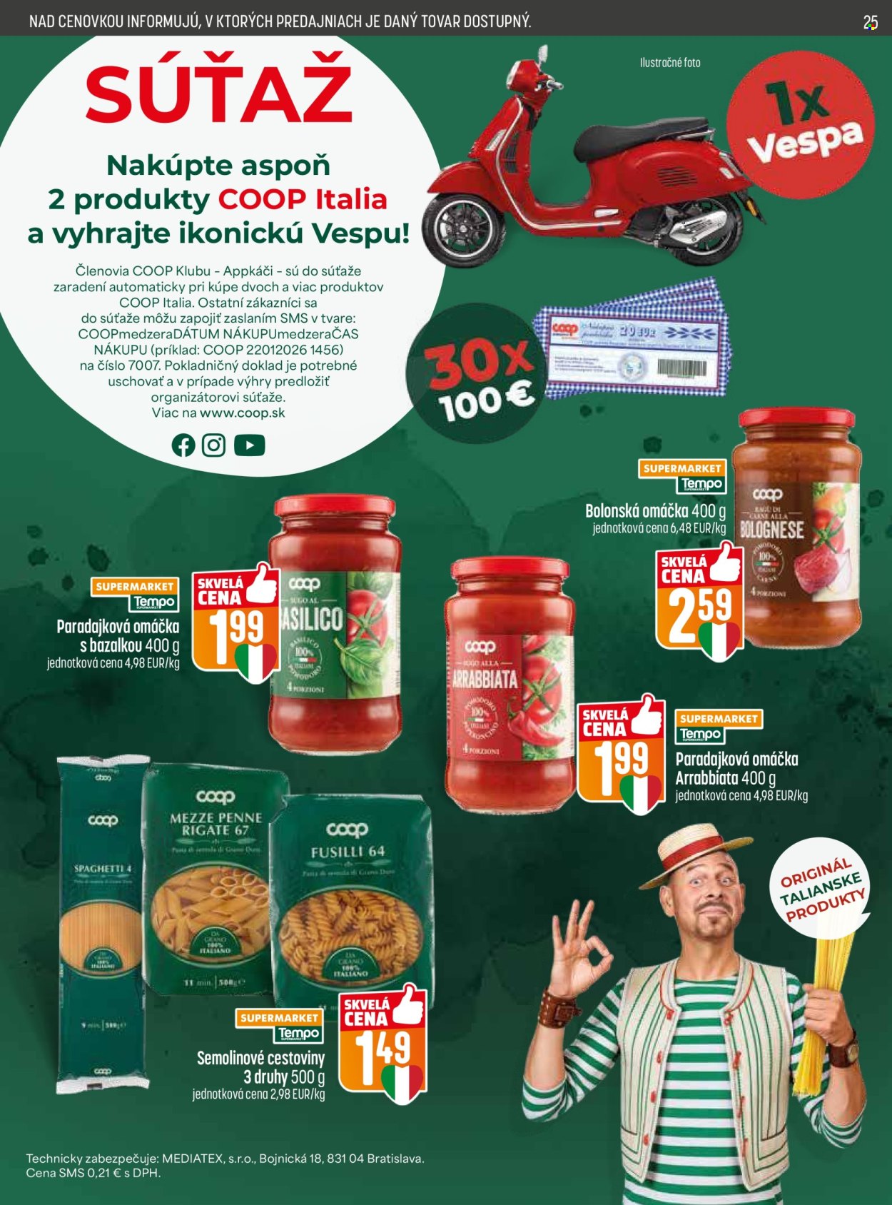 Leták COOP Jednota - 5.3.2026 - 11.3.2026. Strana 25