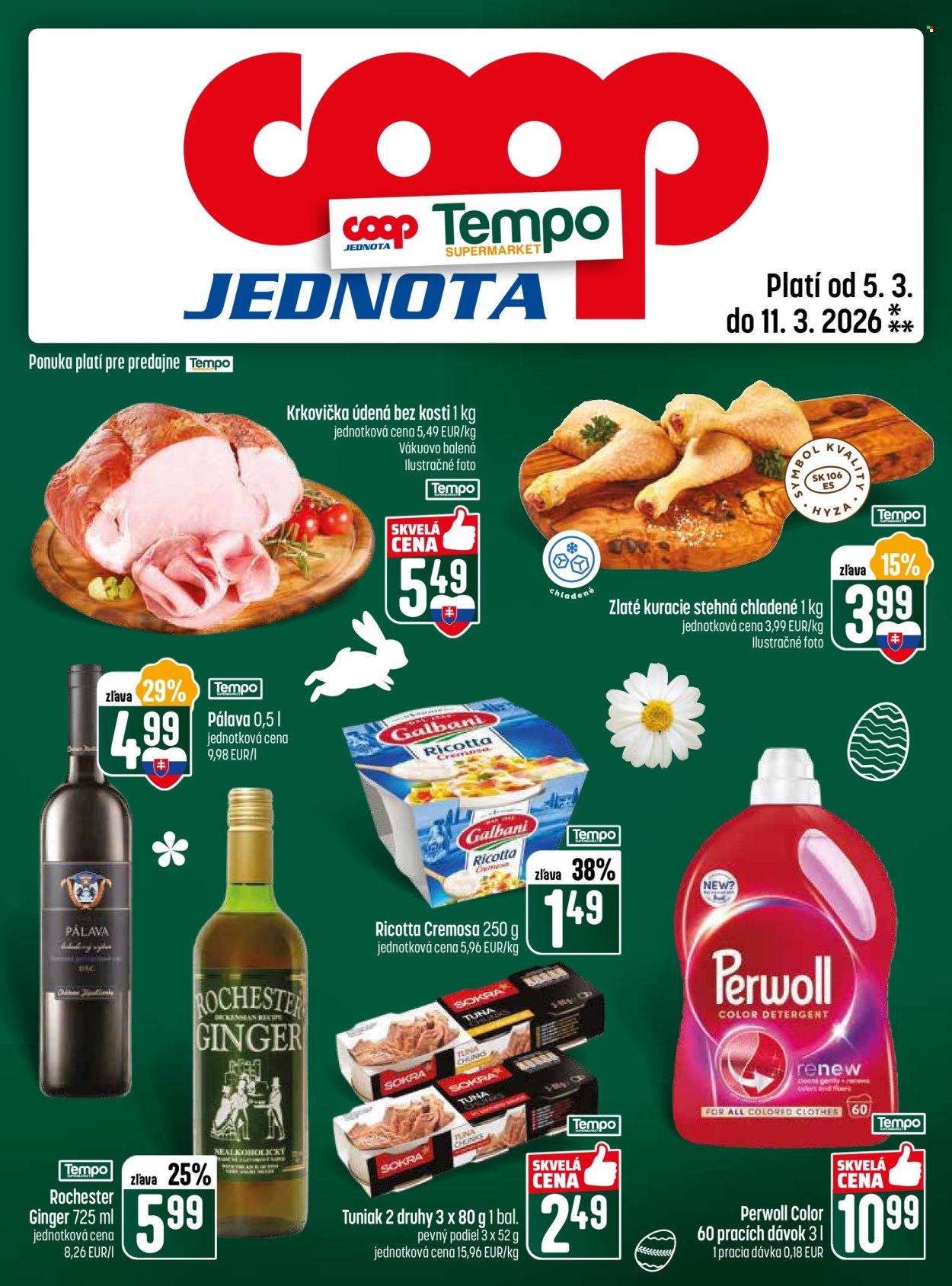 Leták COOP Jednota - 5.3.2026 - 11.3.2026. Strana 29